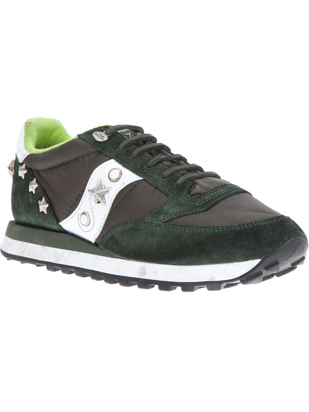 saucony sneakers green