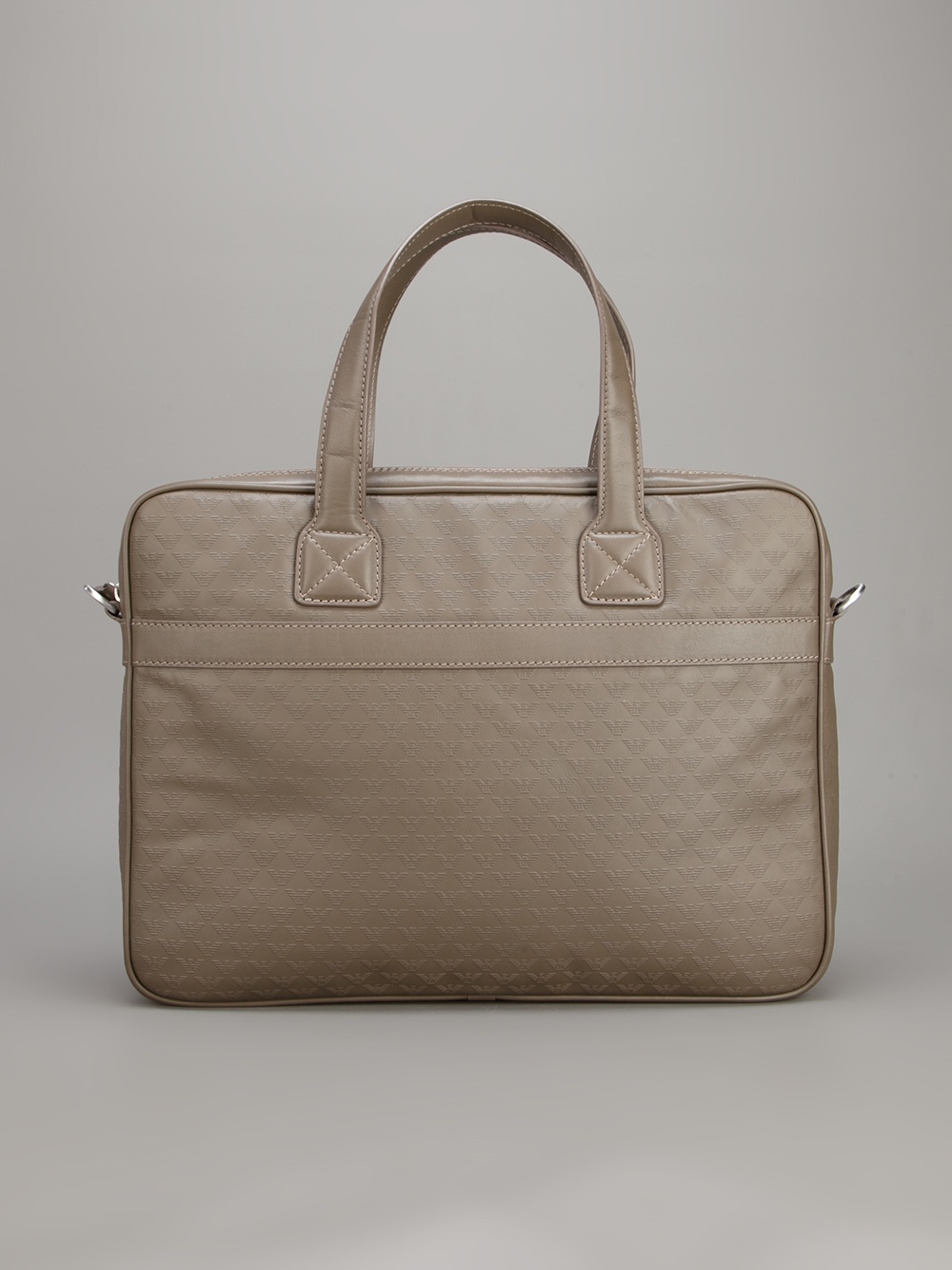 beige laptop bag