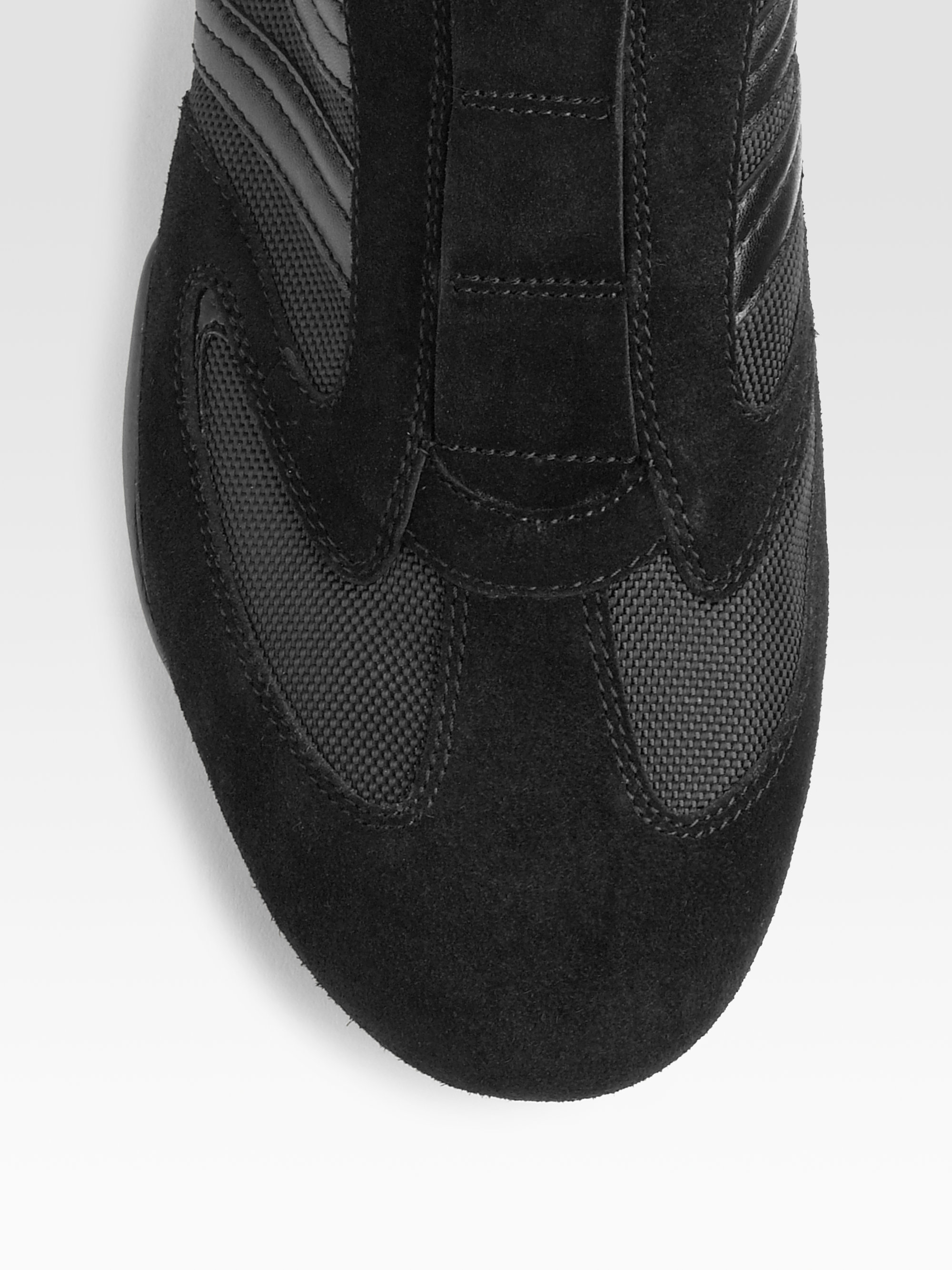 BOSS by HUGO BOSS Slip-on Sneakers in Black for Men | Lyst