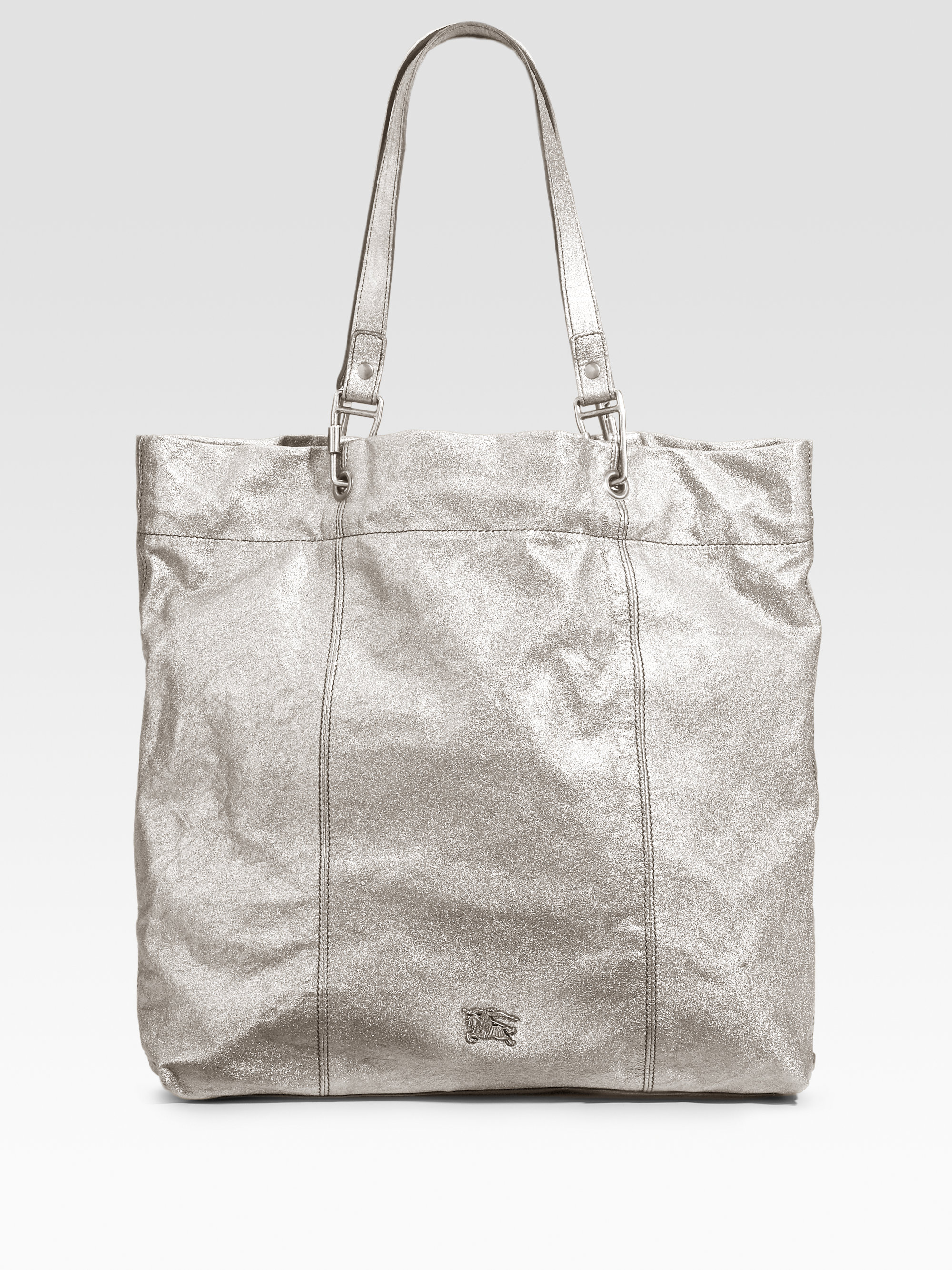burberry silver bag