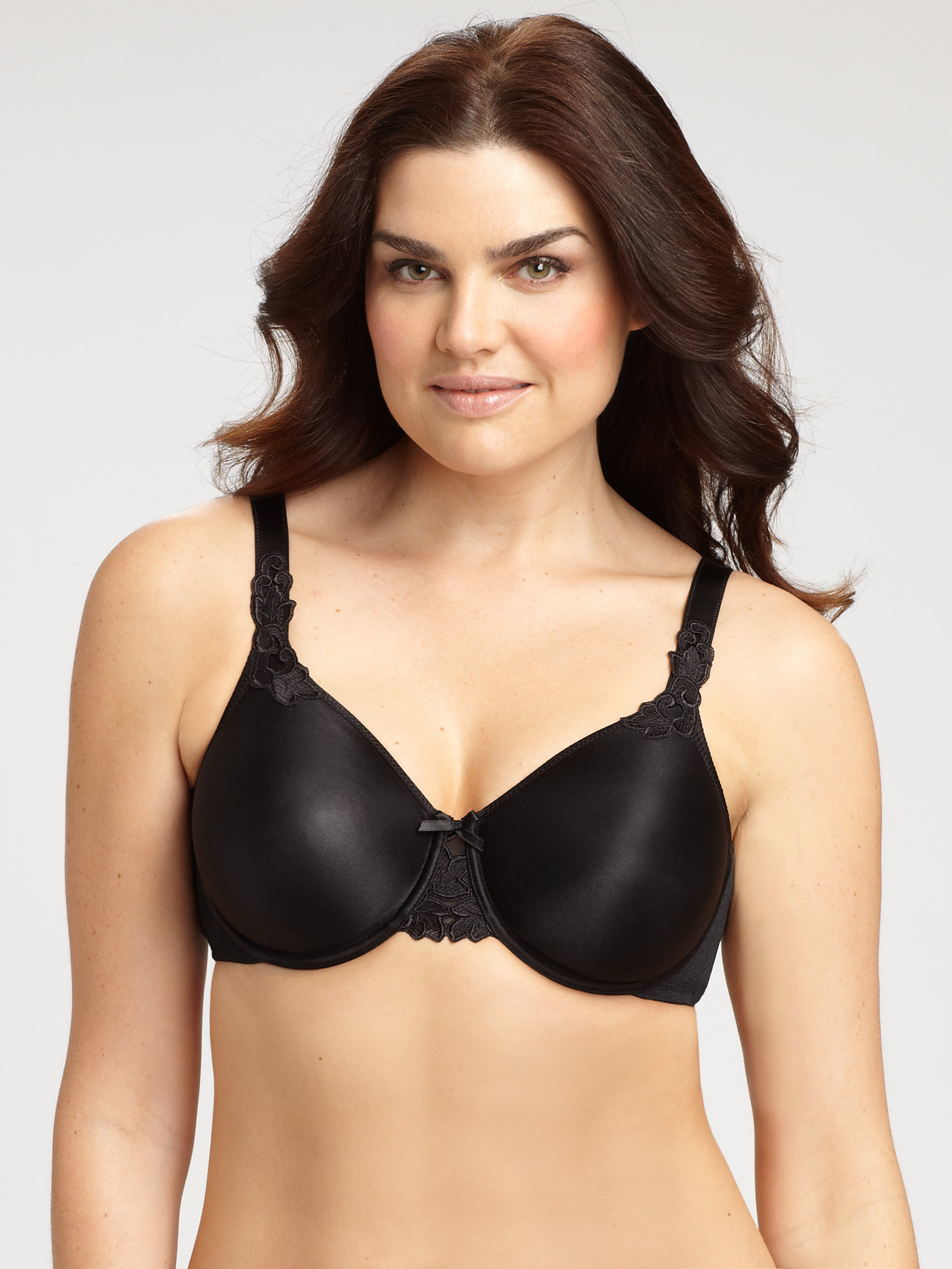Saks fifth avenue Hedona Seamless Molded Underwire Bra in Black Lyst