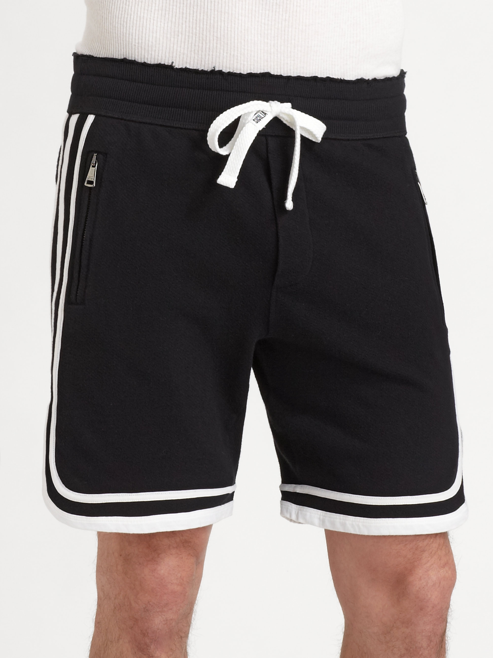 Dolce & gabbana Sweat Shorts in Black for Men | Lyst