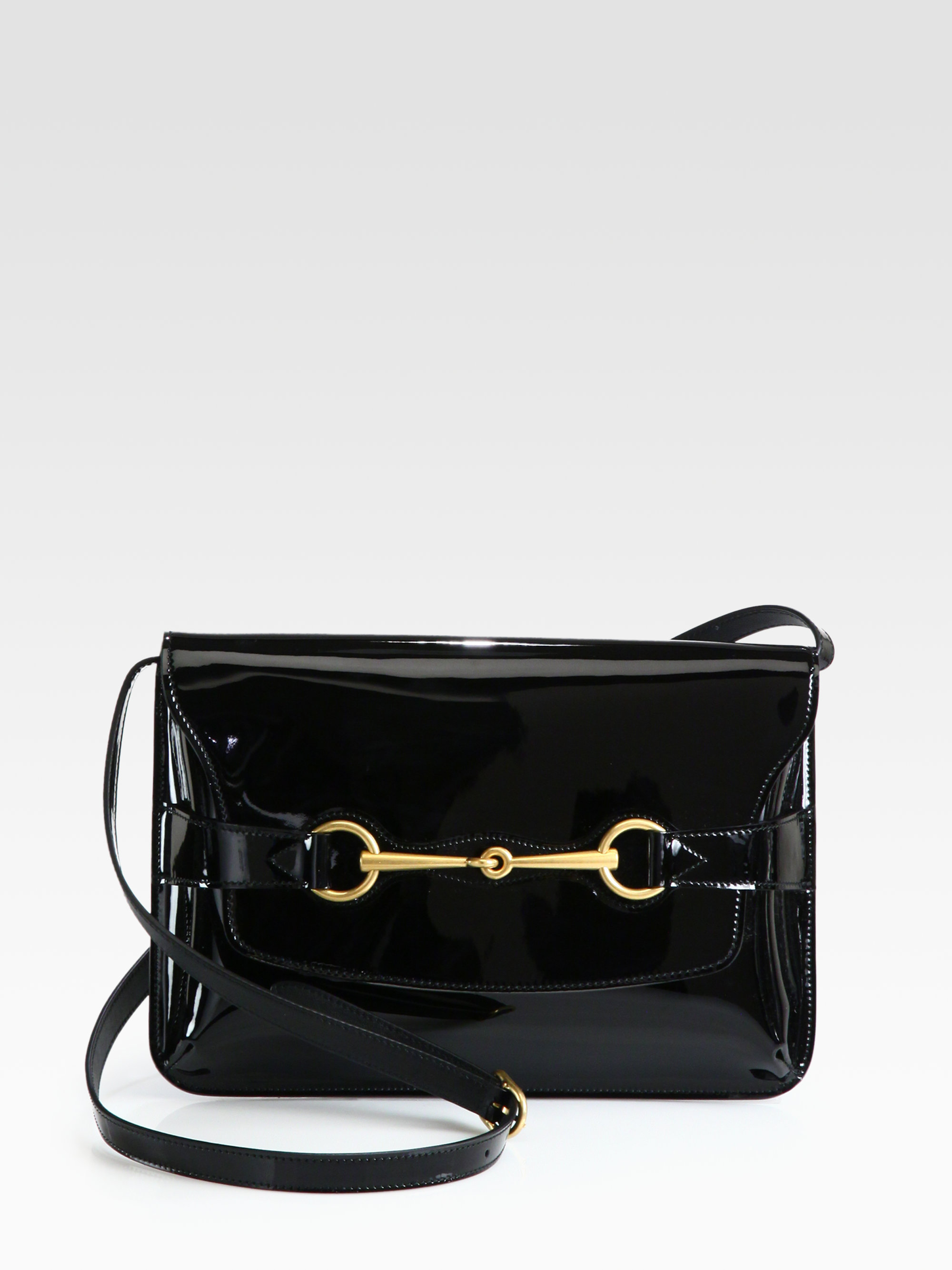 gucci patent leather purse