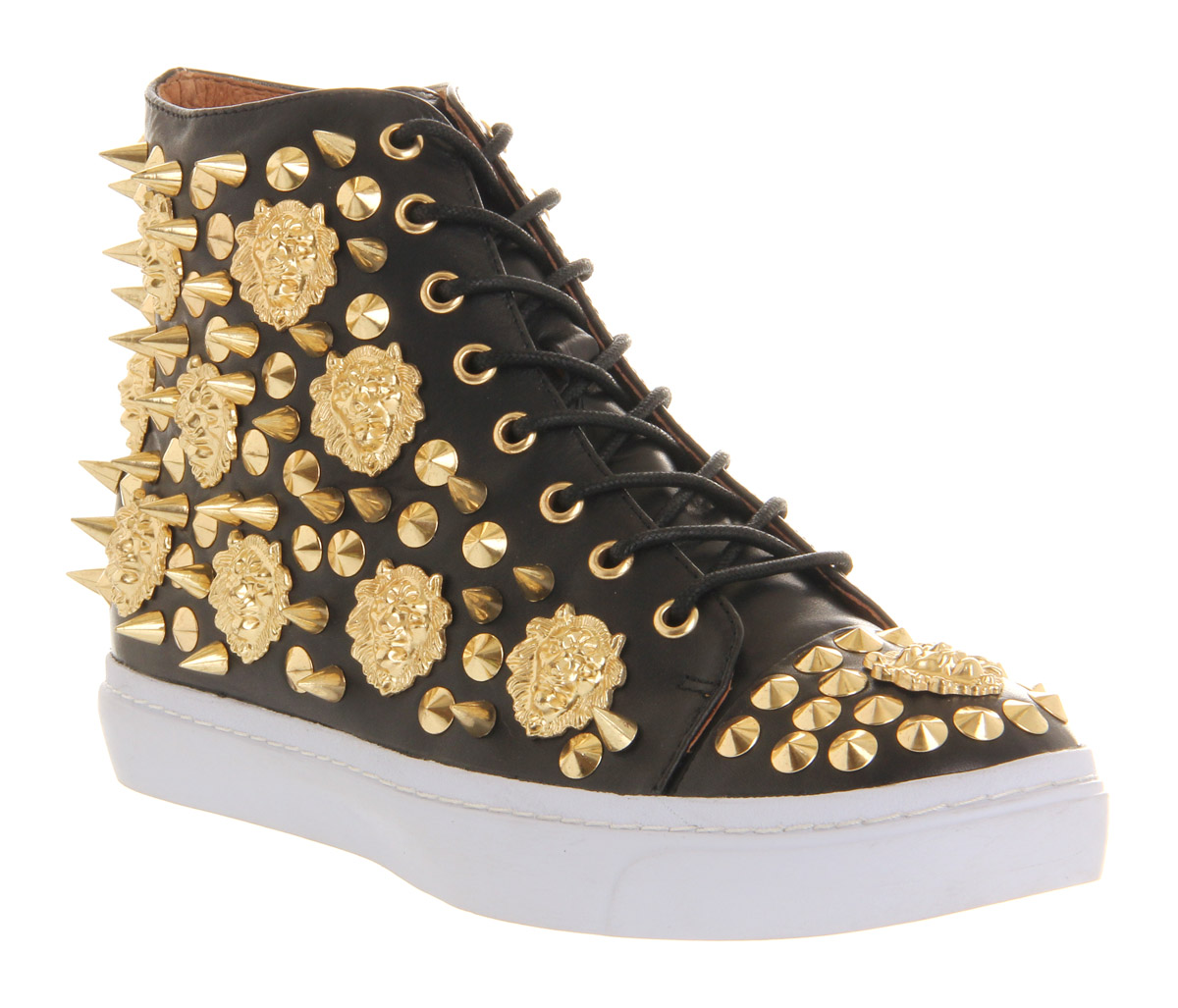 Adams Lions Hi Top Black Gold - Lyst