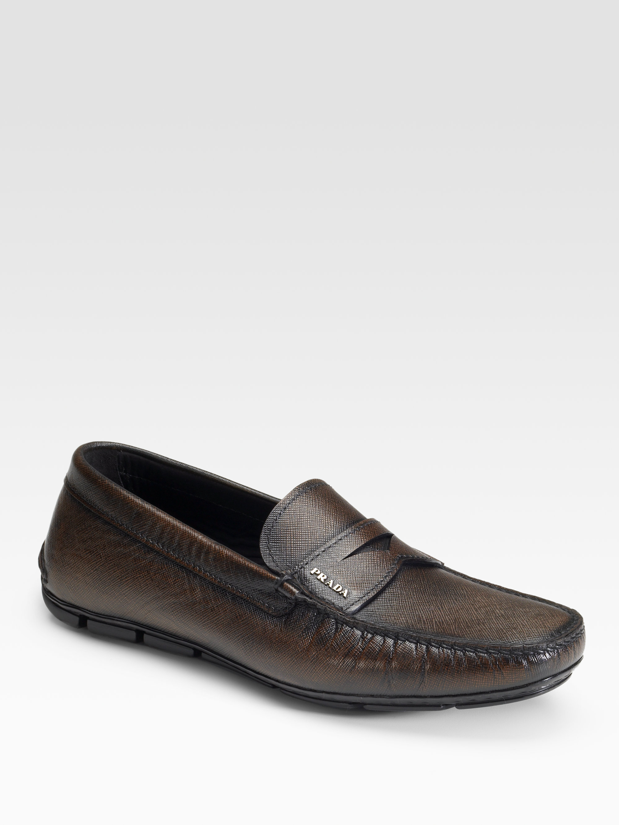 Driving Moccasins in Brown for Men Lyst