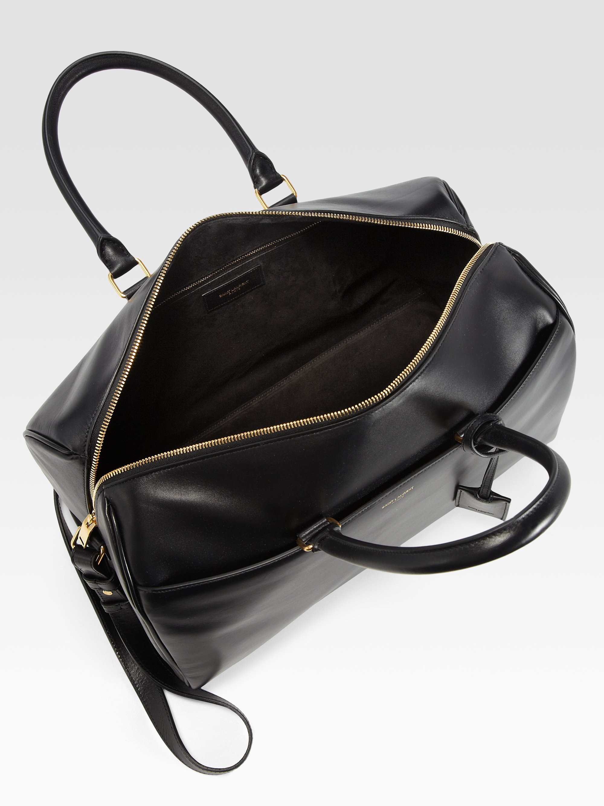 Saint Laurent Duffle 12 Bag in Black - Lyst