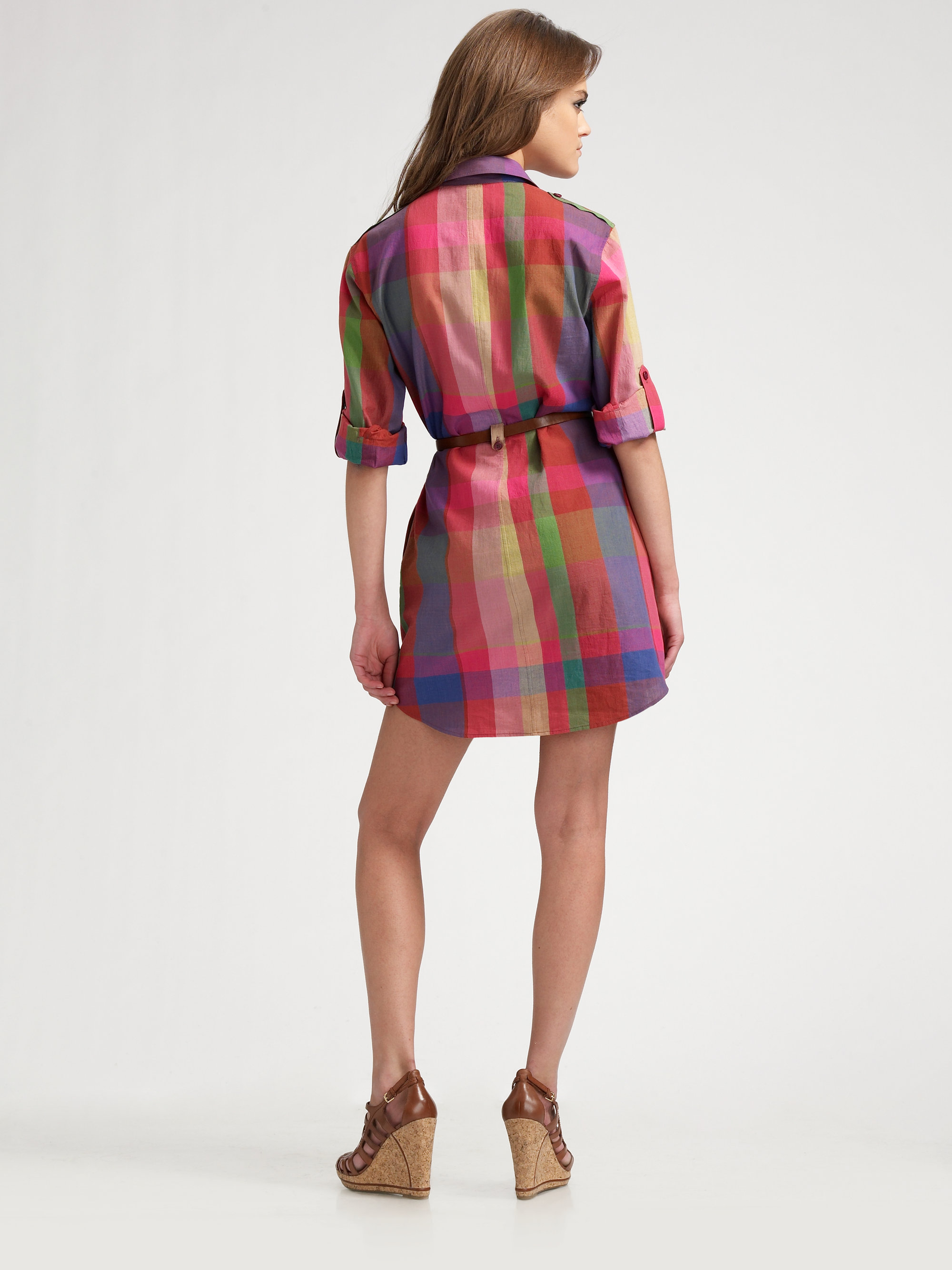 madras plaid dress