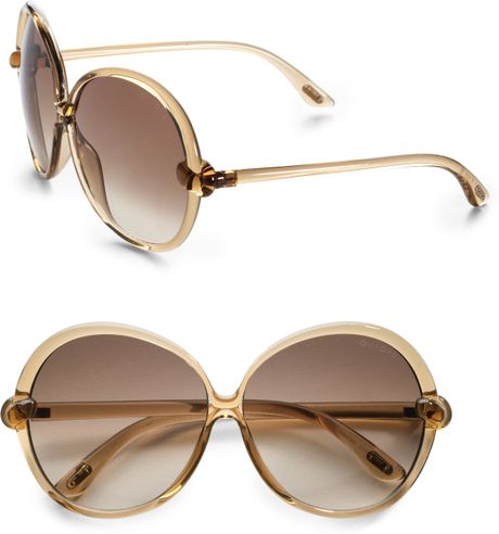 Tom ford ali oversized round sunglasses #3