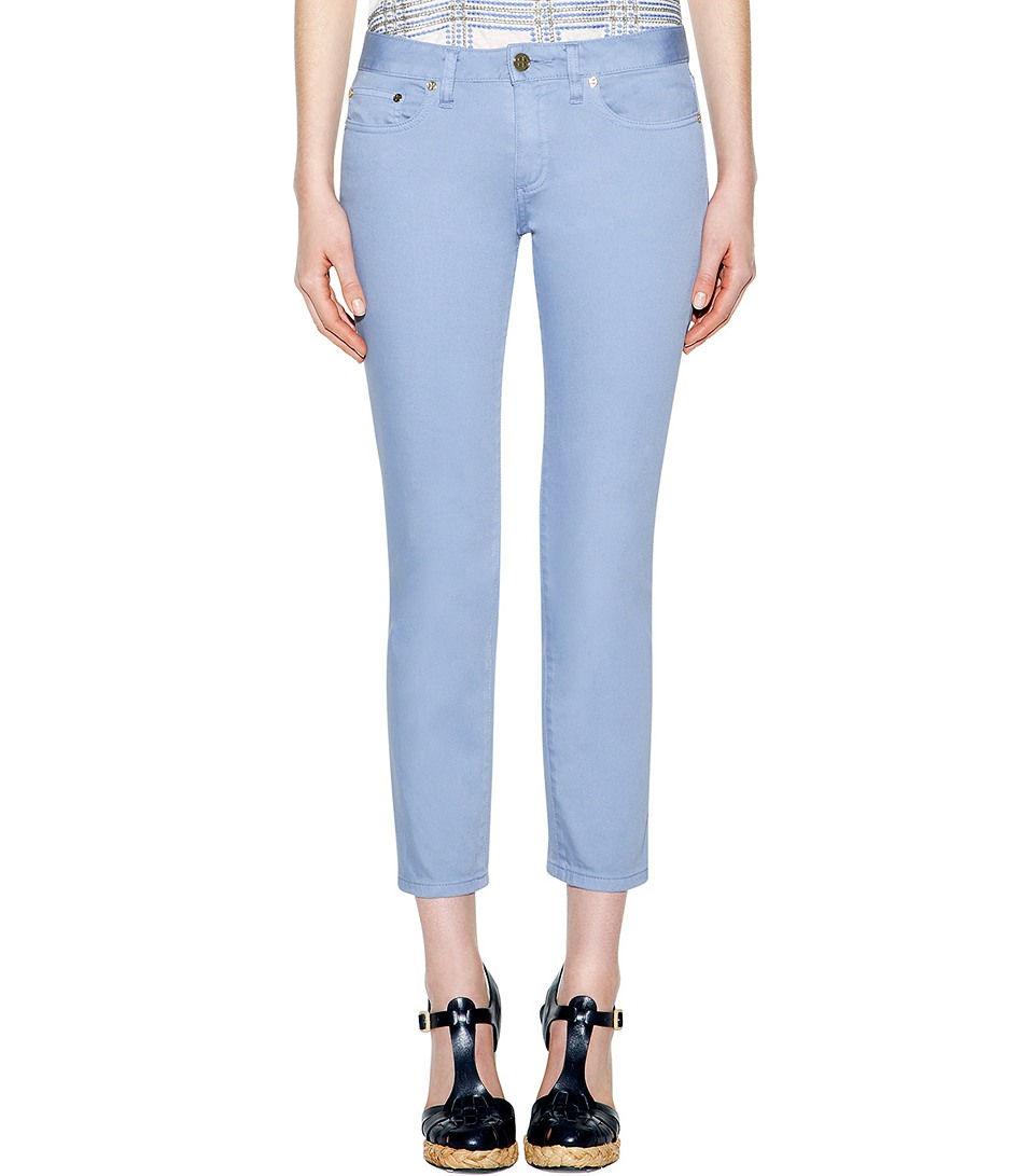 tory burch alexa cropped skinny jeans