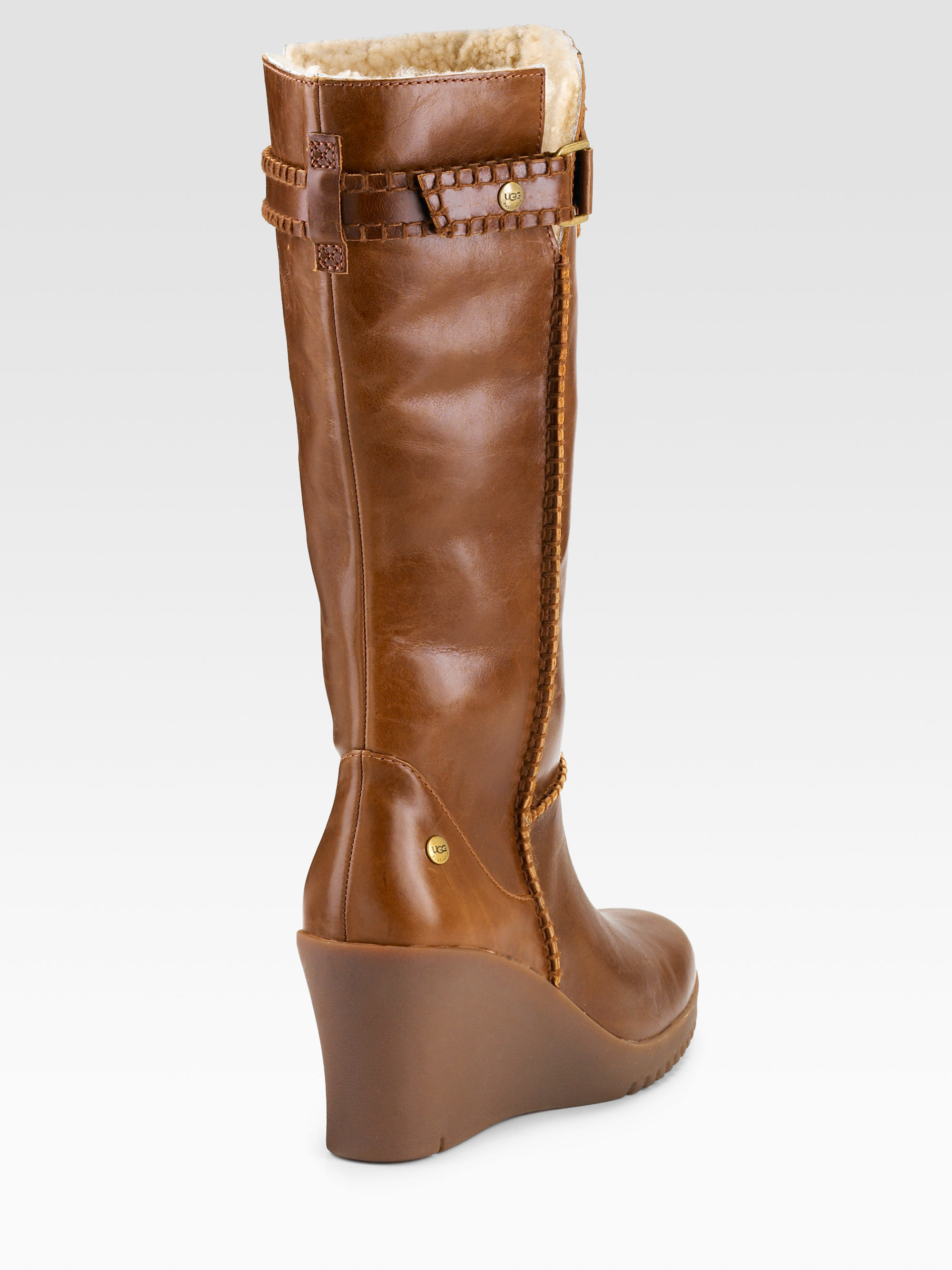 ugg tall wedge boots
