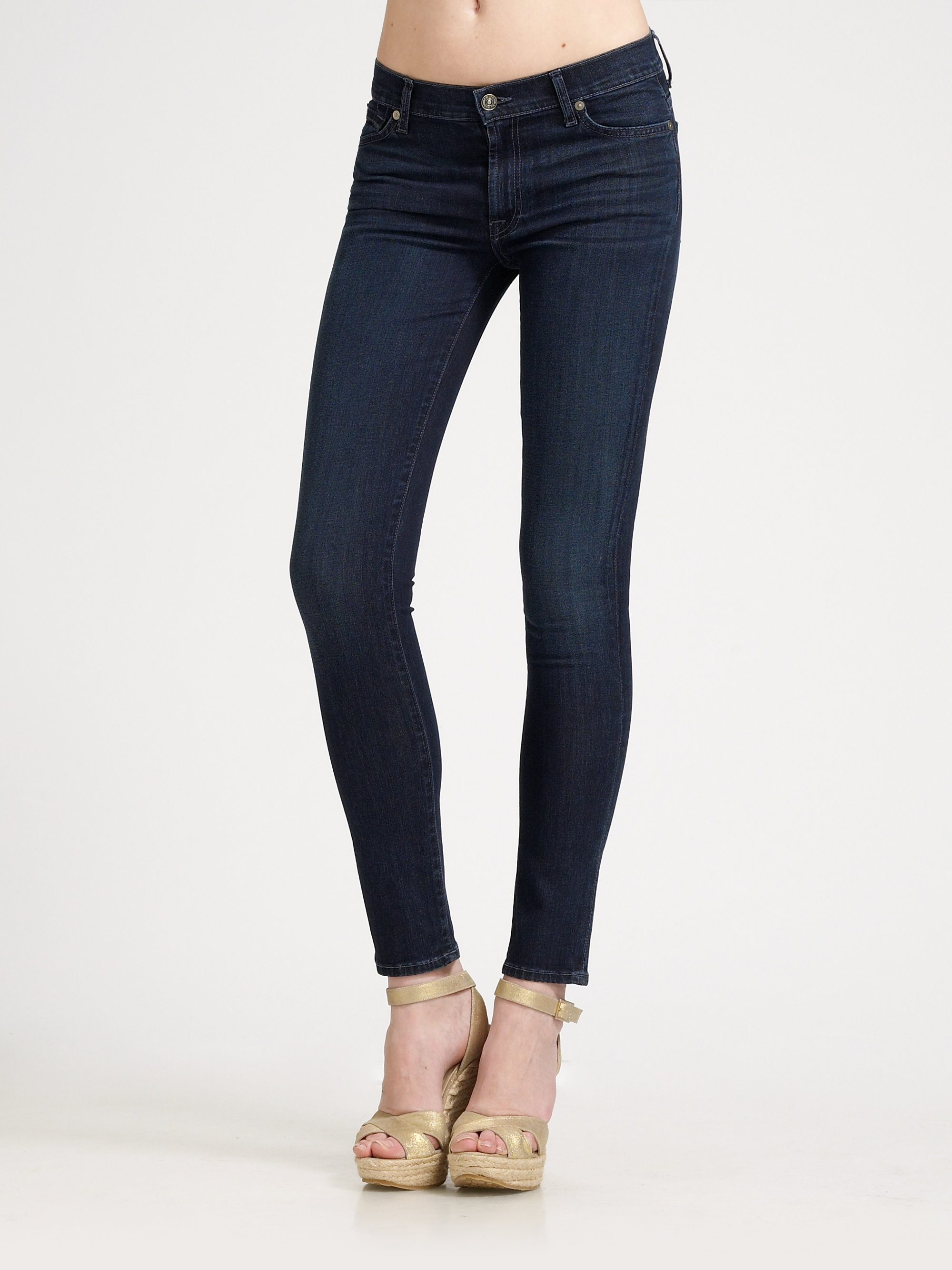 7 for all mankind high waist ankle gwenevere