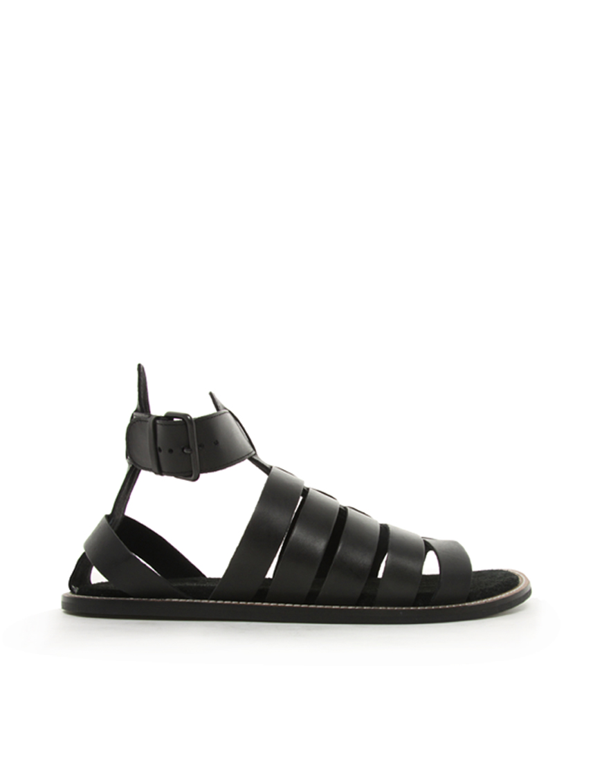 ASOS Gladiator Sandals in Black for Men Lyst