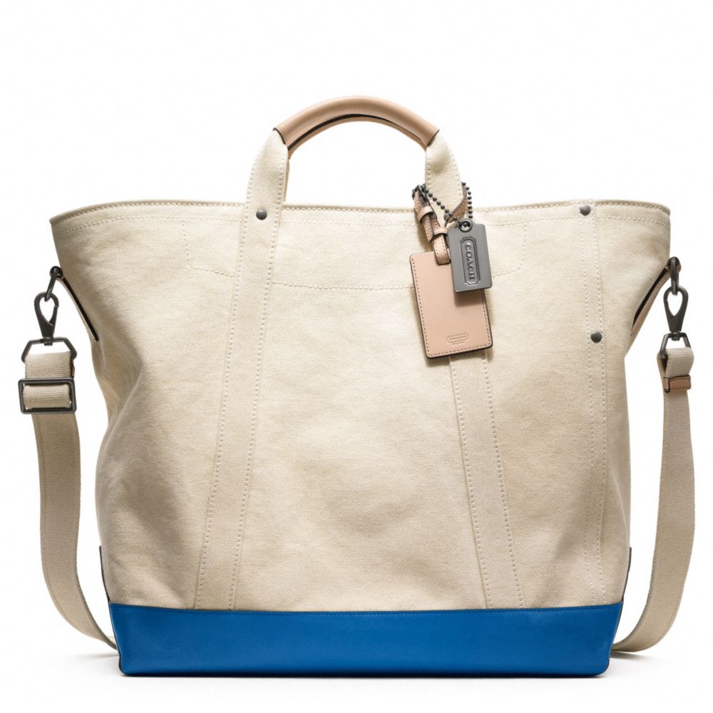 coach beach tote