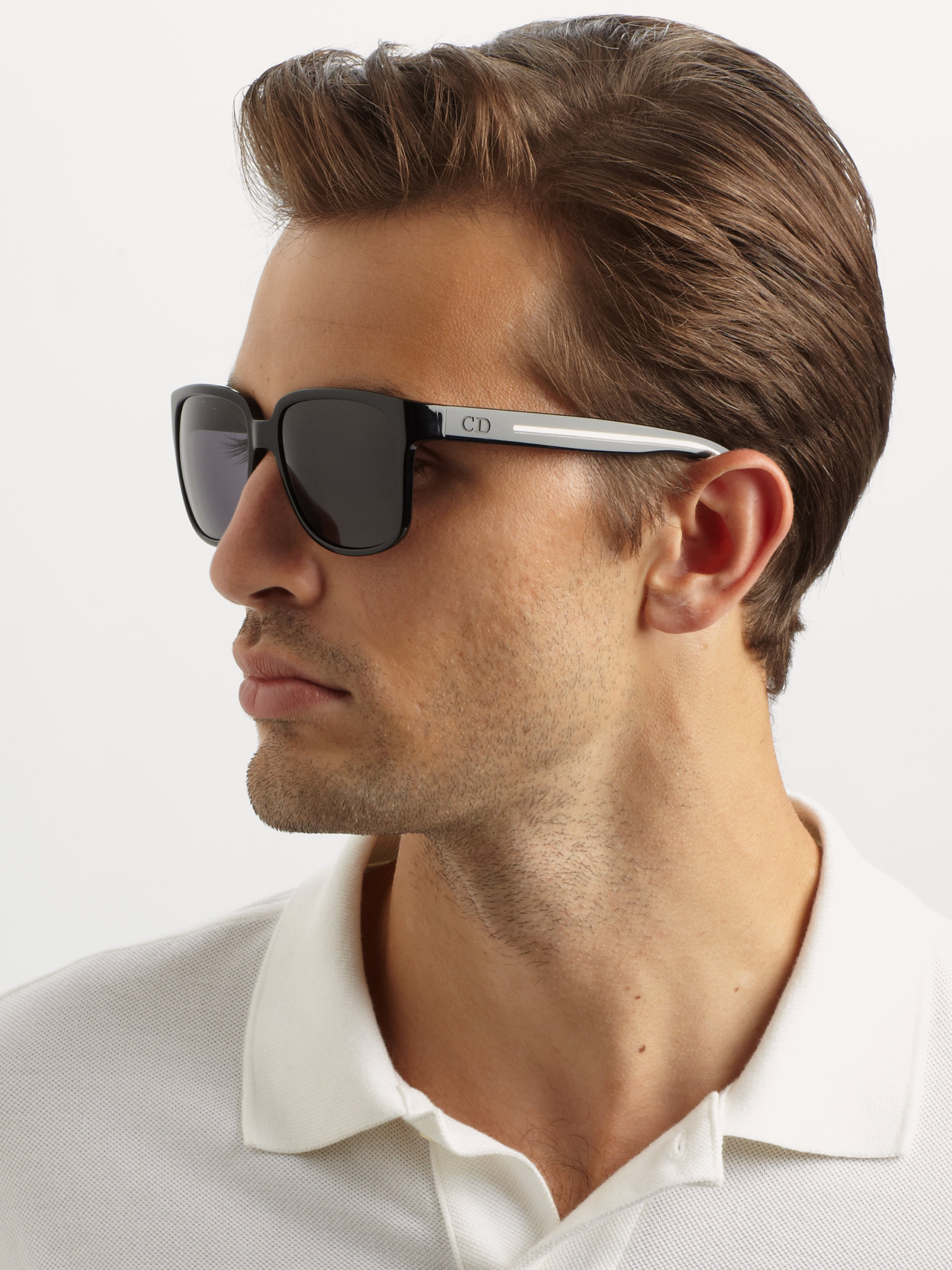 Dior homme Black Tie Sunglasses in Black for Men Lyst