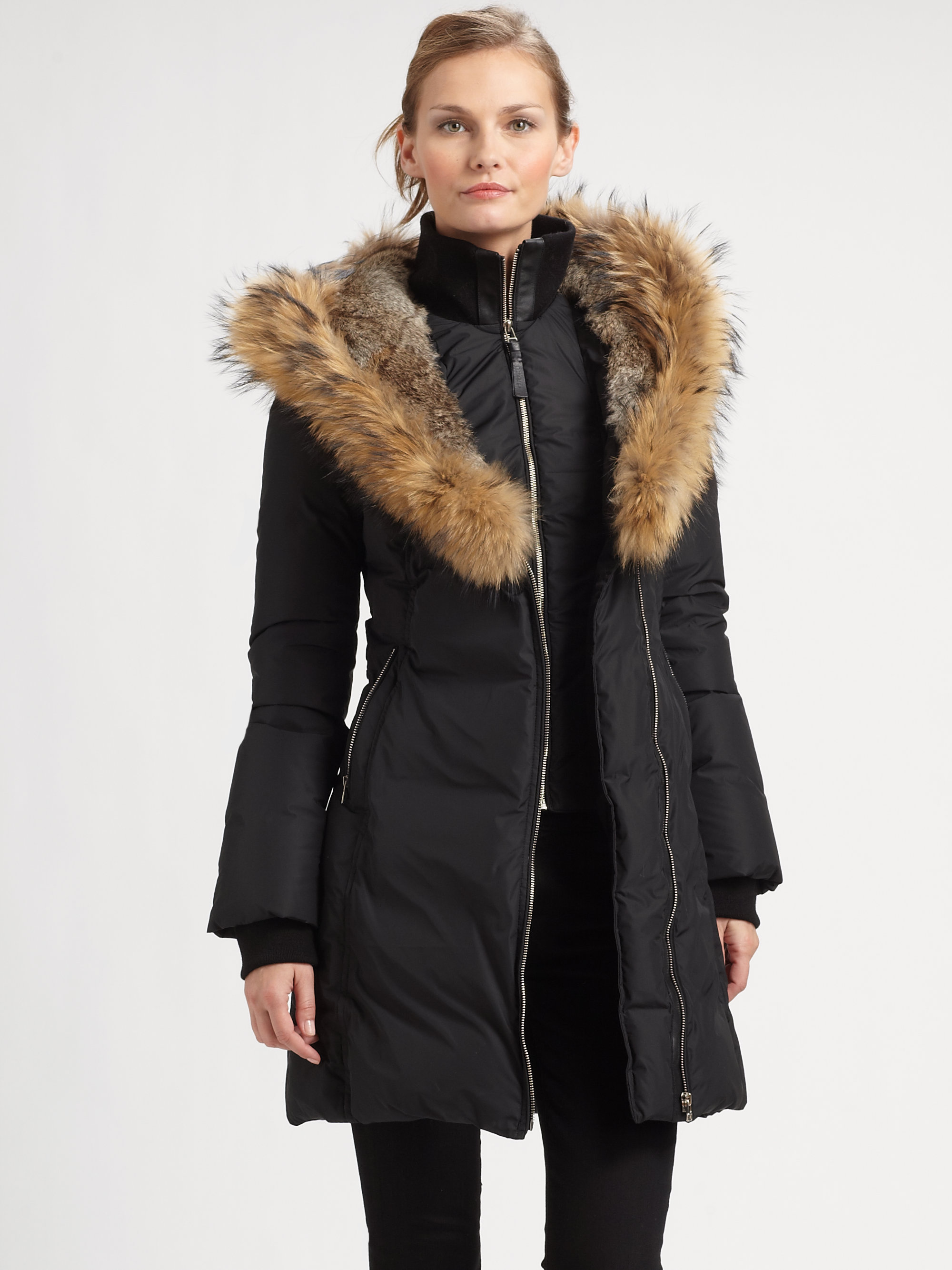 mackage coat fur