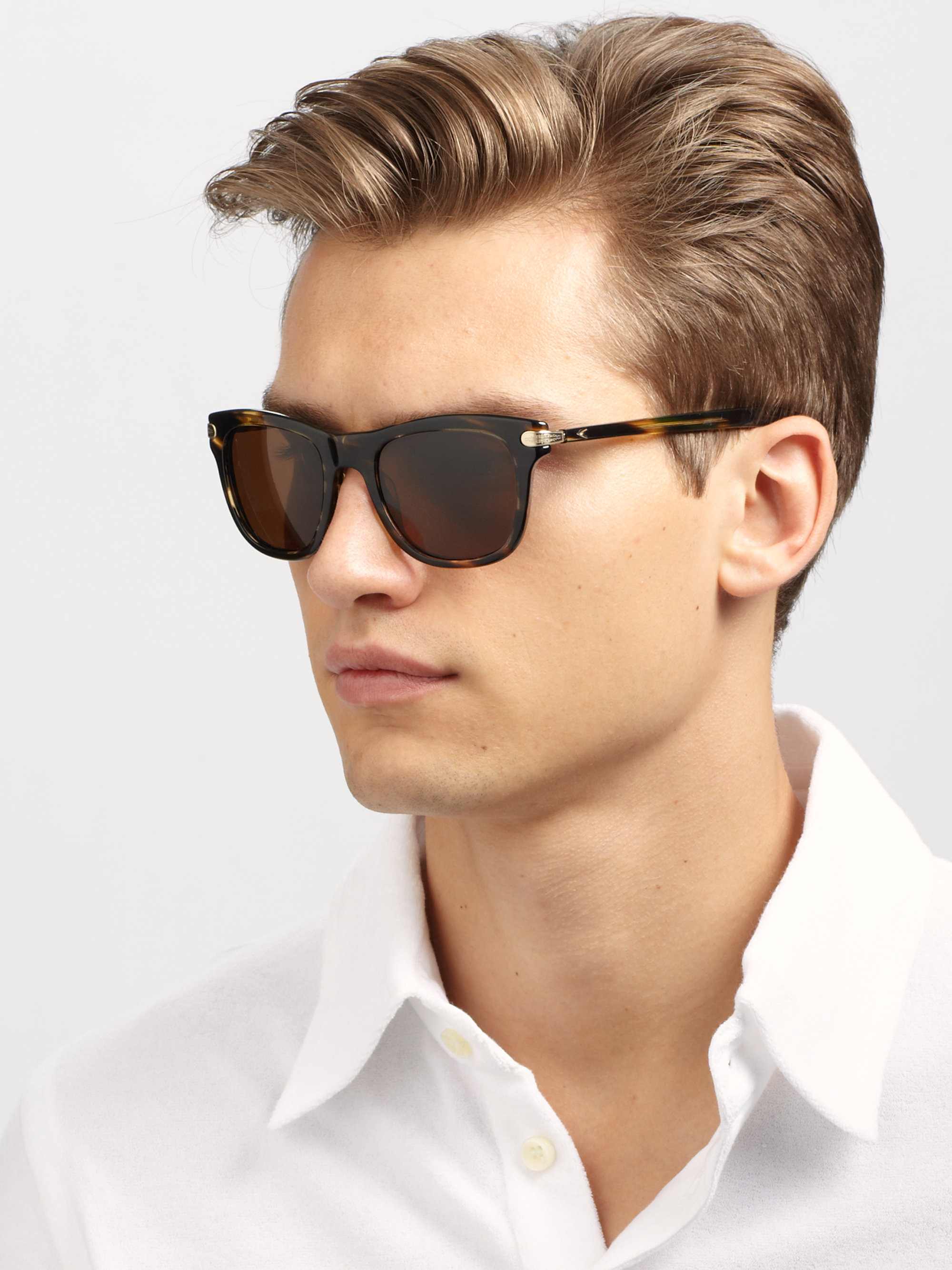 Oliver Peoples Xxv Limited Edition Acetate Sunglasses in Brown for Men ...