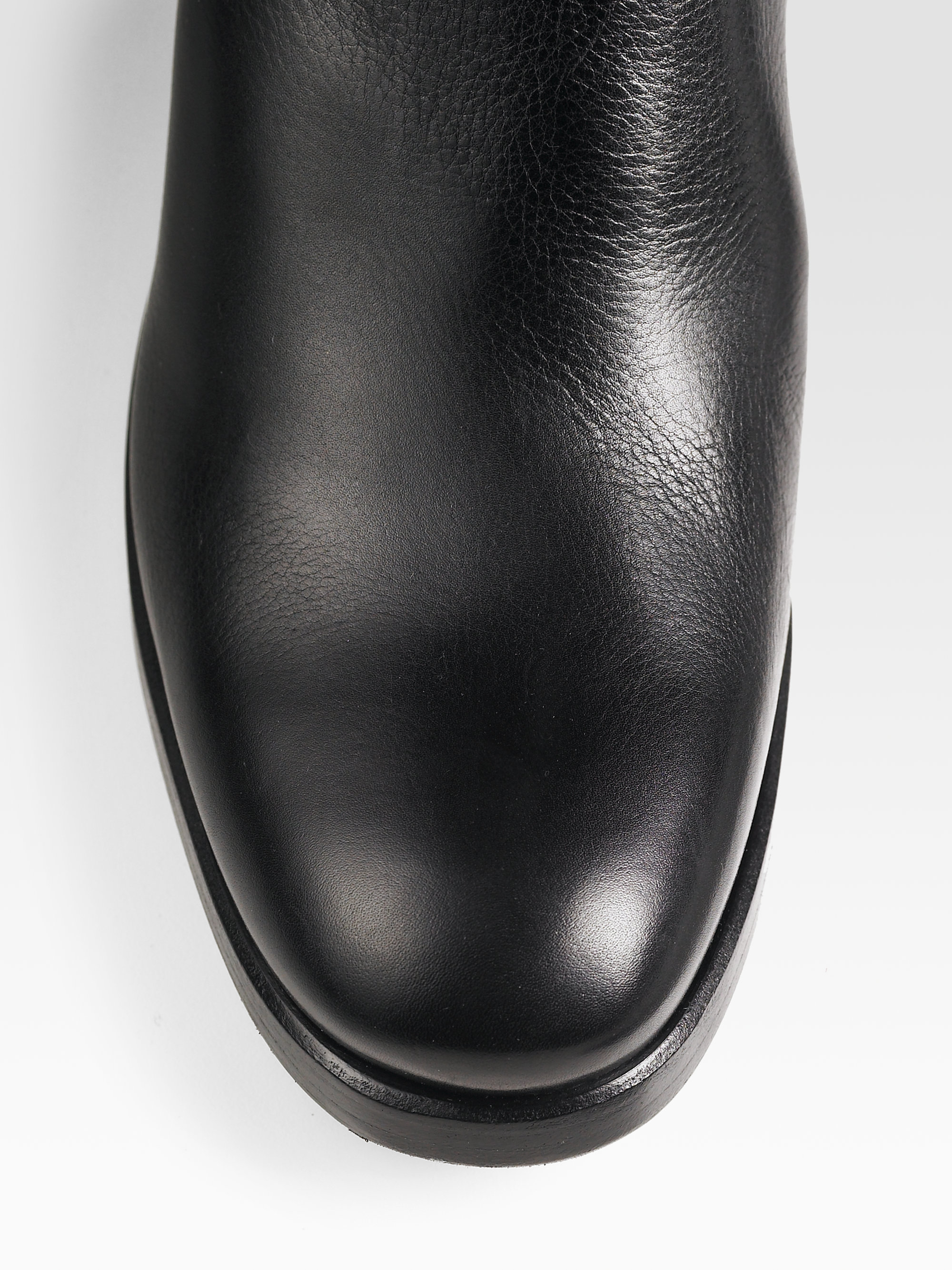 thigh high prada boots