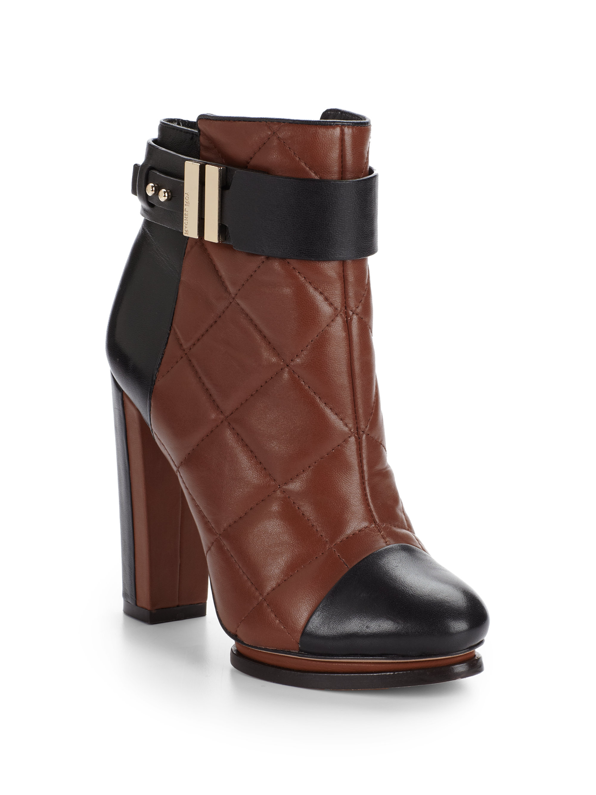 quilted ankle boots womens