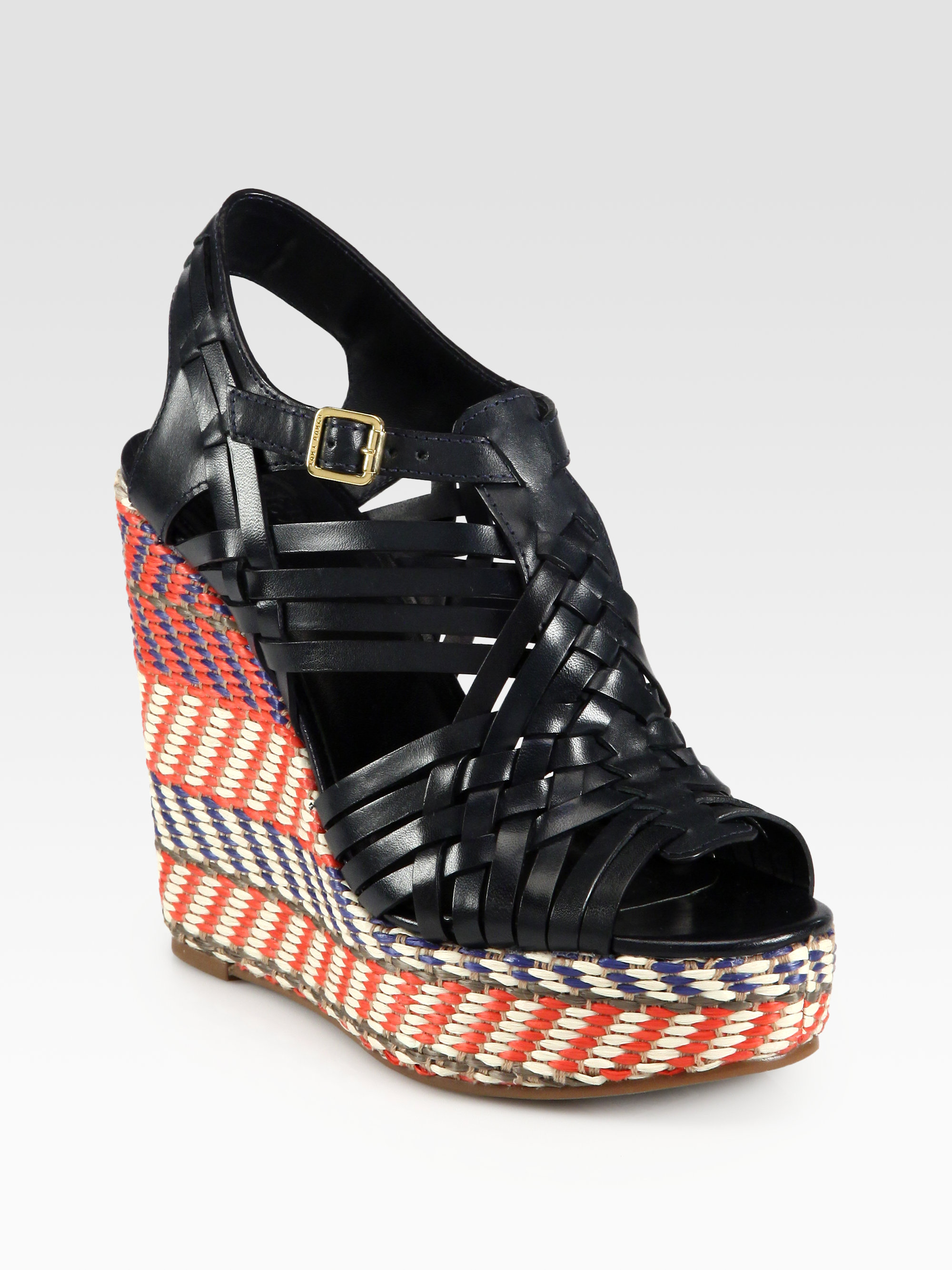 tory burch raffia flatform sandals