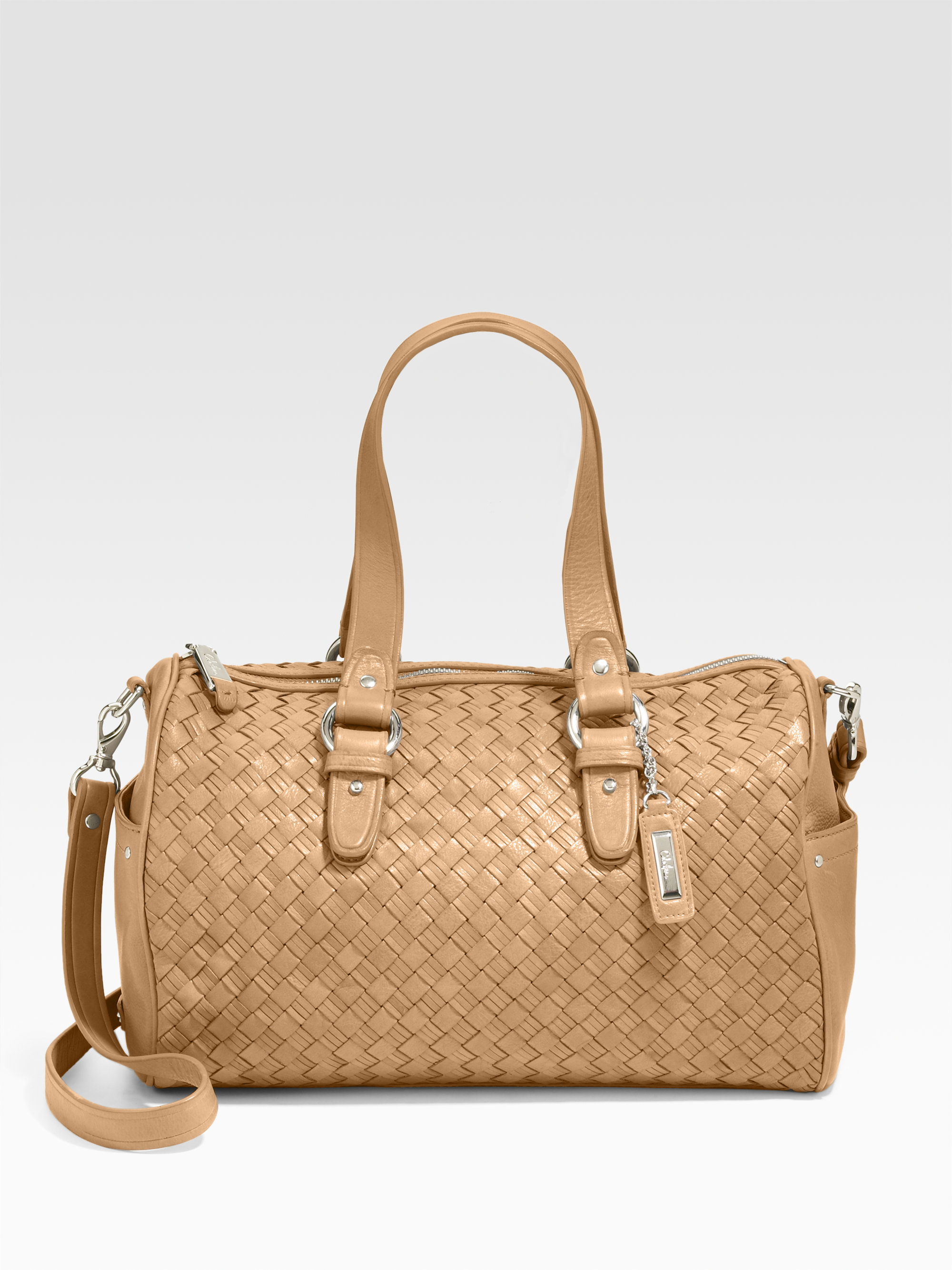 cole haan jade leather tote bag