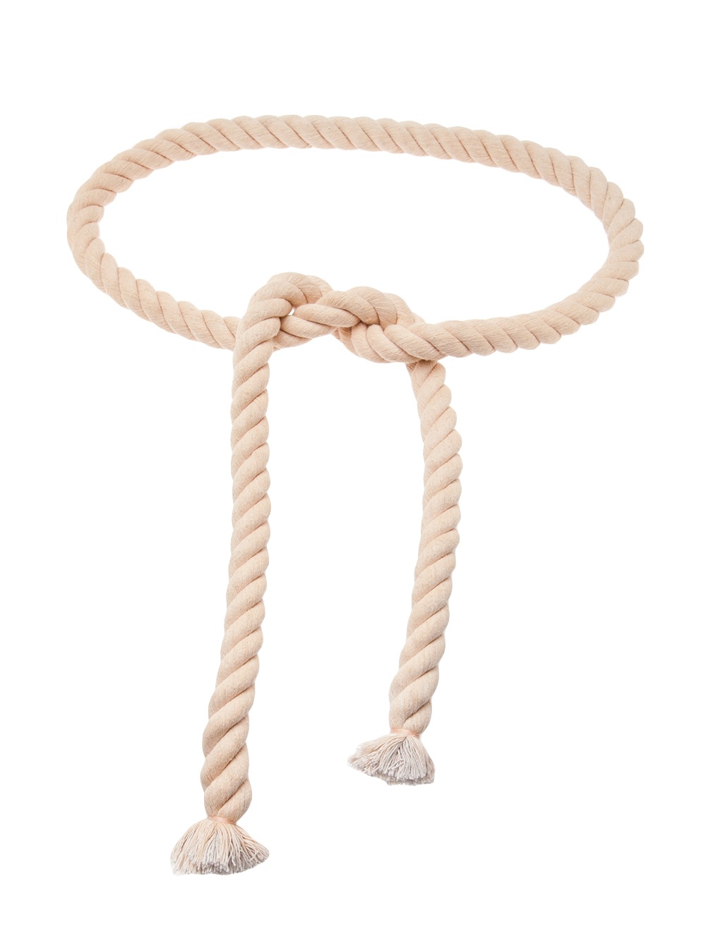Ryan Roche Rope Belt in Natural