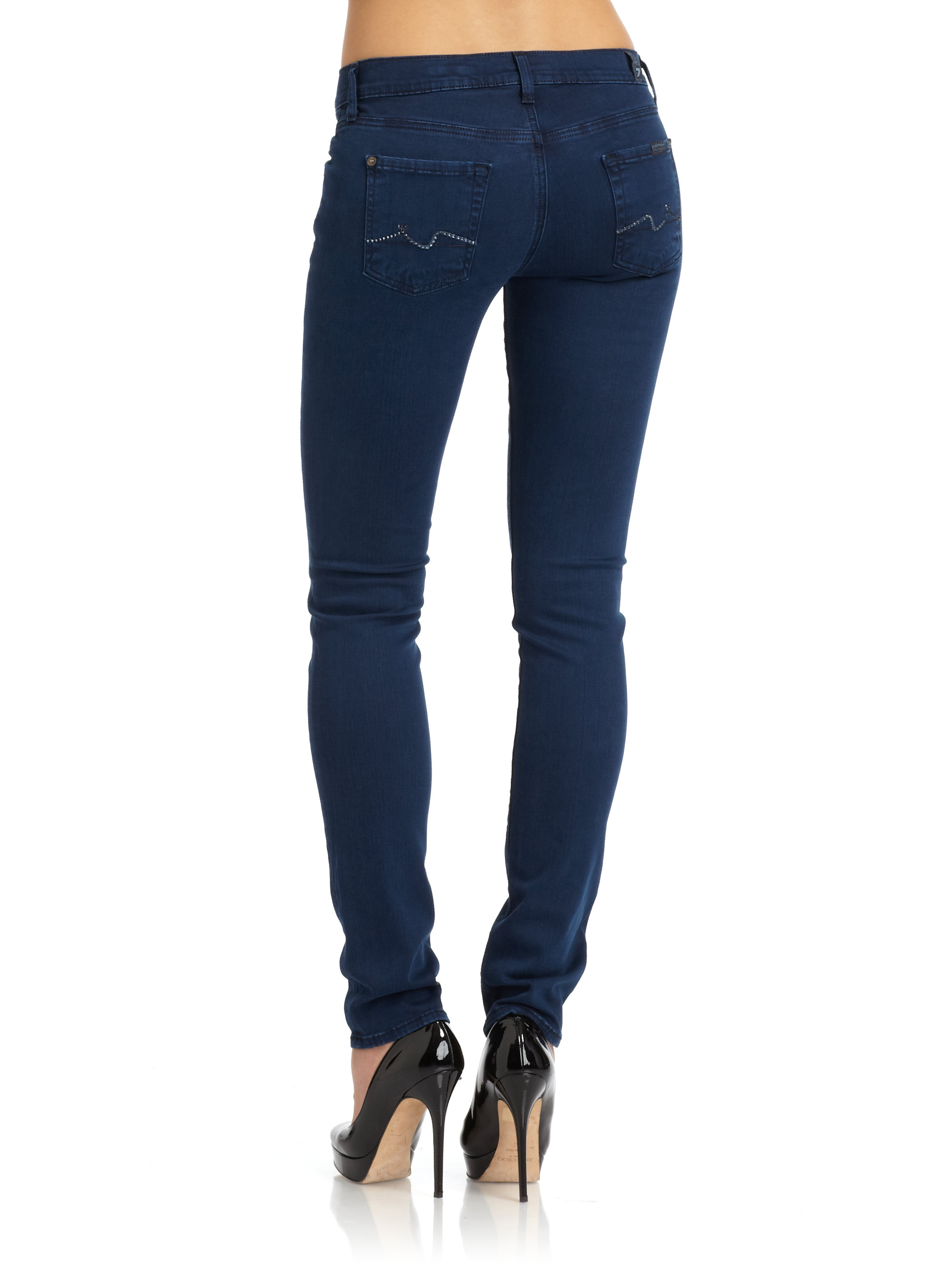7 for all mankind roxanne classic skinny
