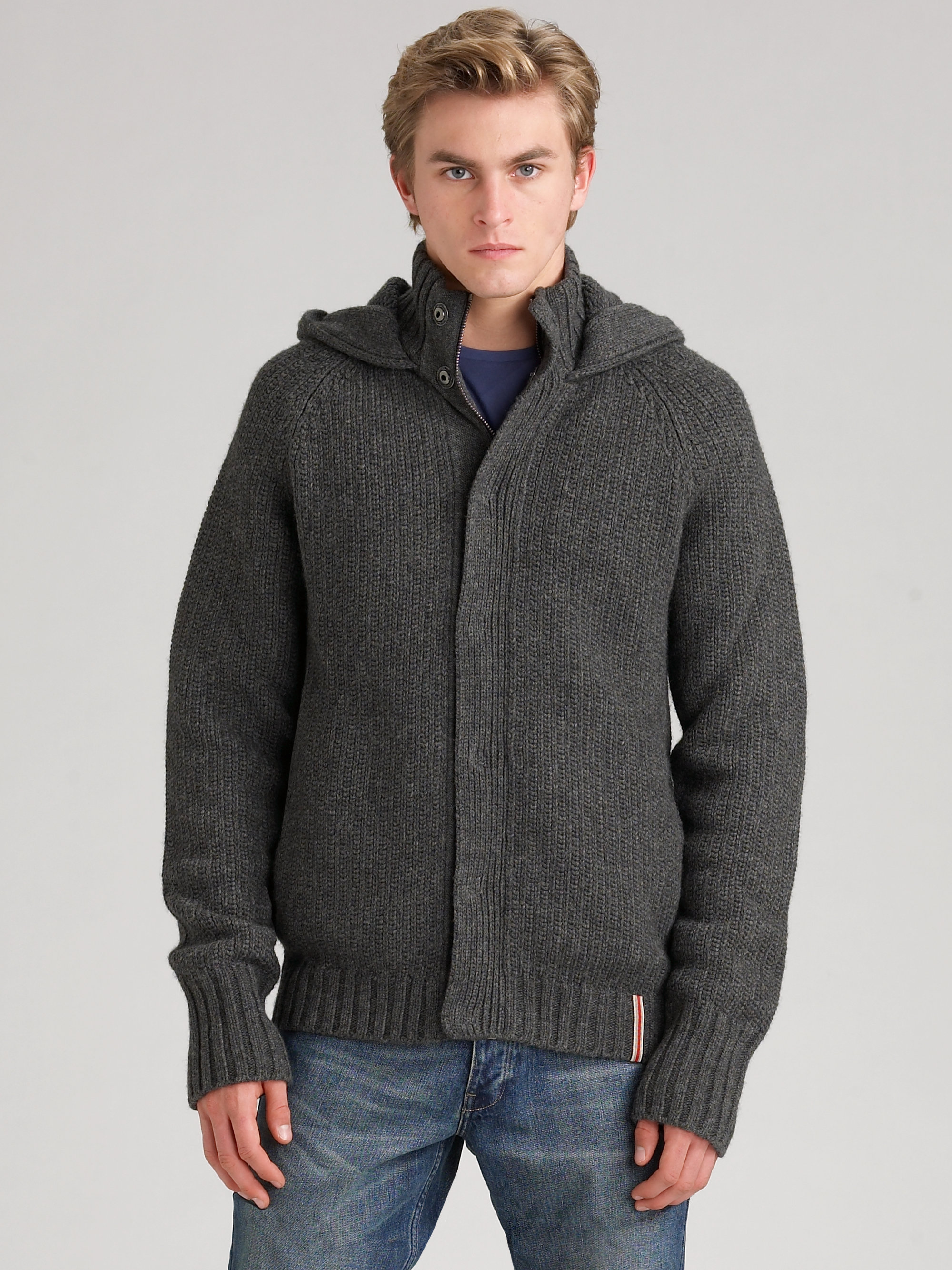 wool sweater hoodie