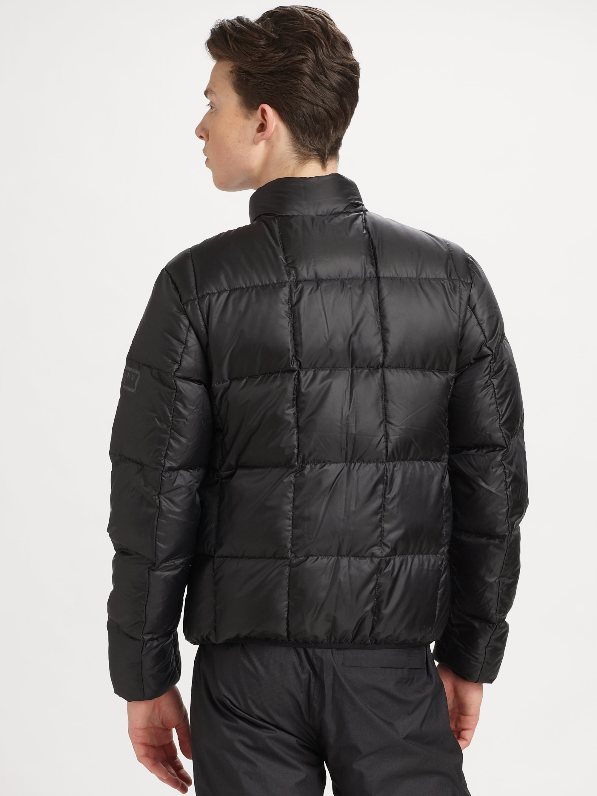 Lyst - Burberry Sport Puffer Jacket in Black for Men