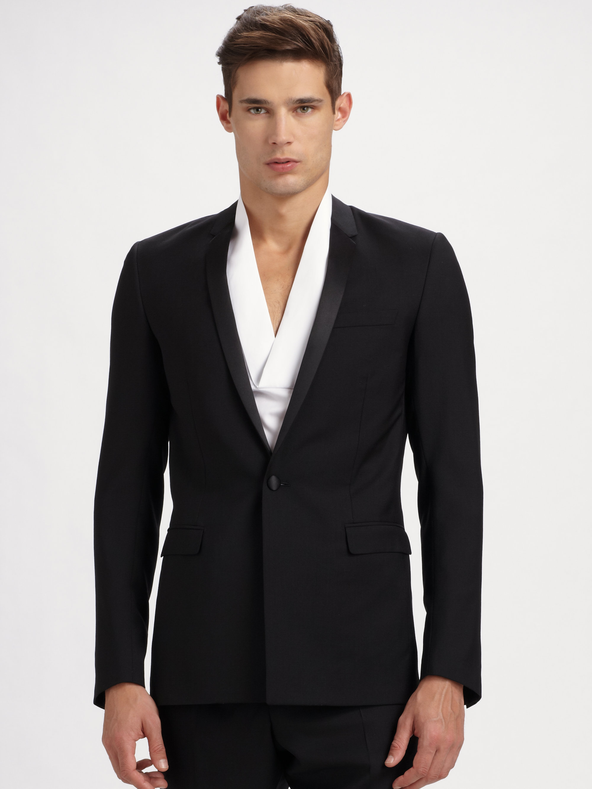 Dior Homme Modern Blazer in Black for Men - Lyst