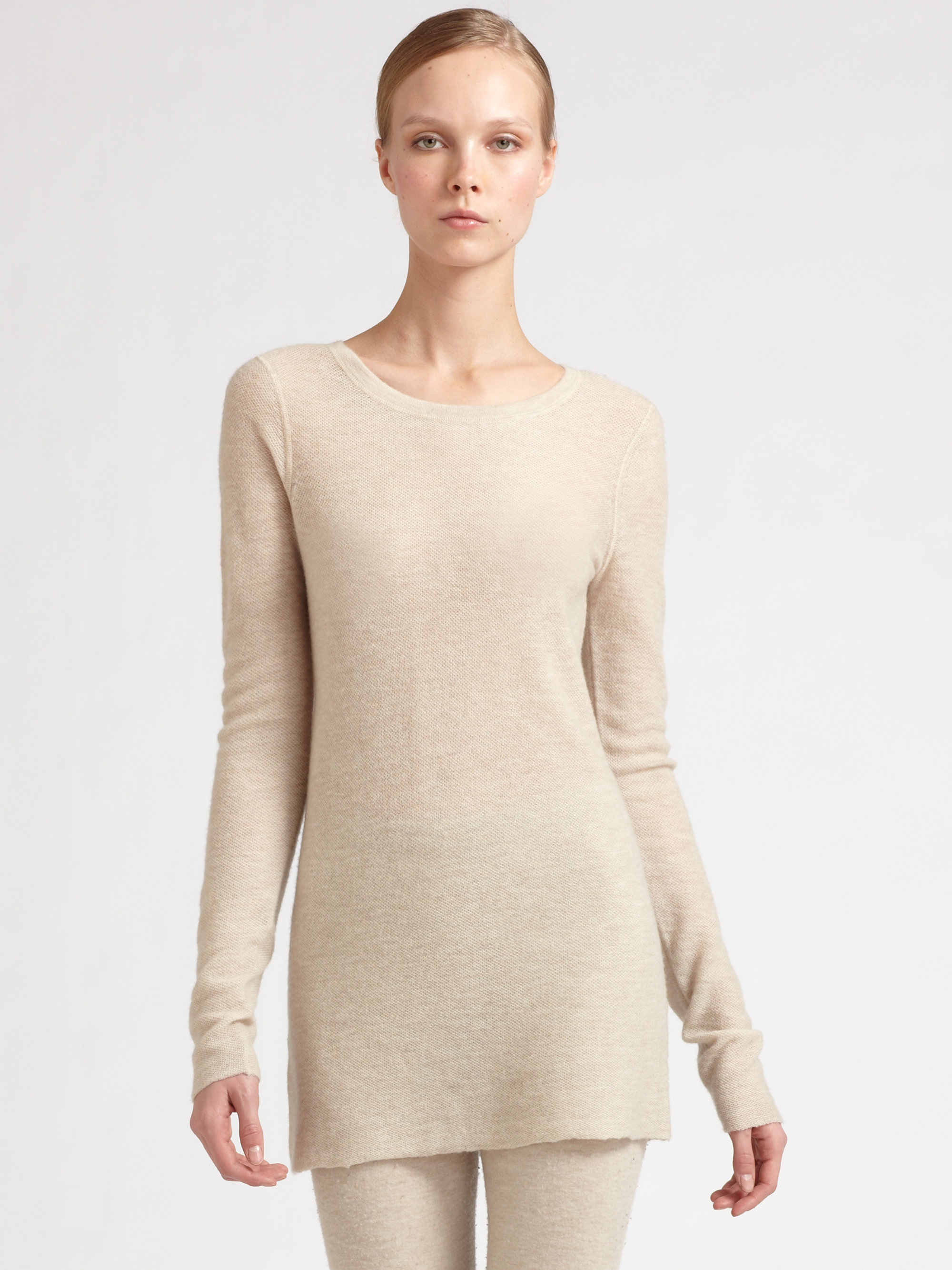 cashmere tunic tops