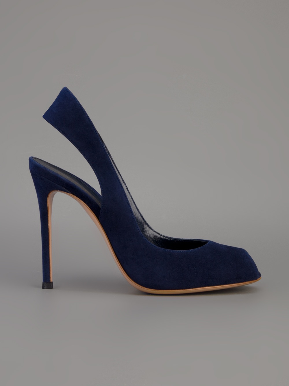 navy peep toe pumps