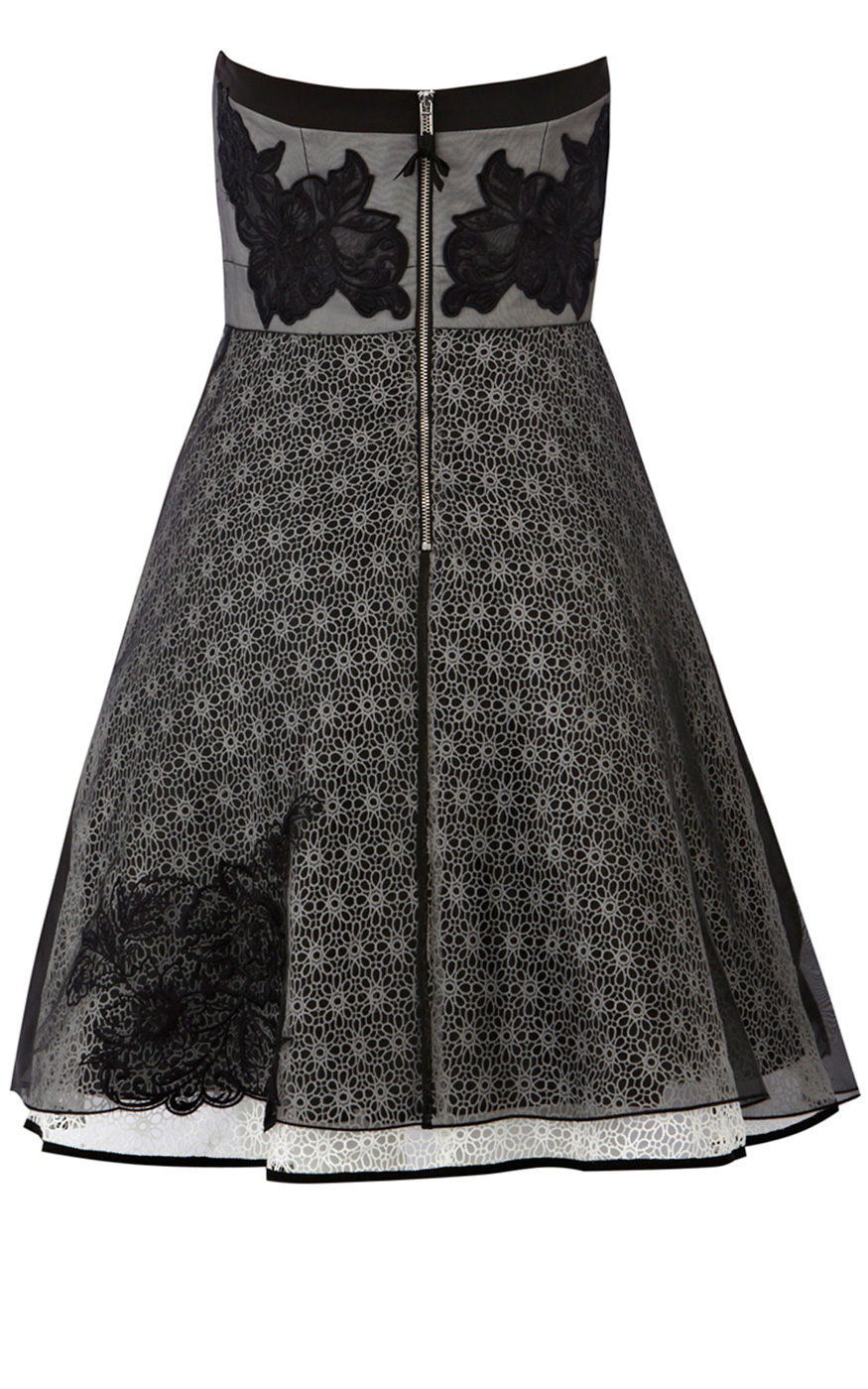 Karen millen Ultimate Lace Prom Dress in Floral Lyst