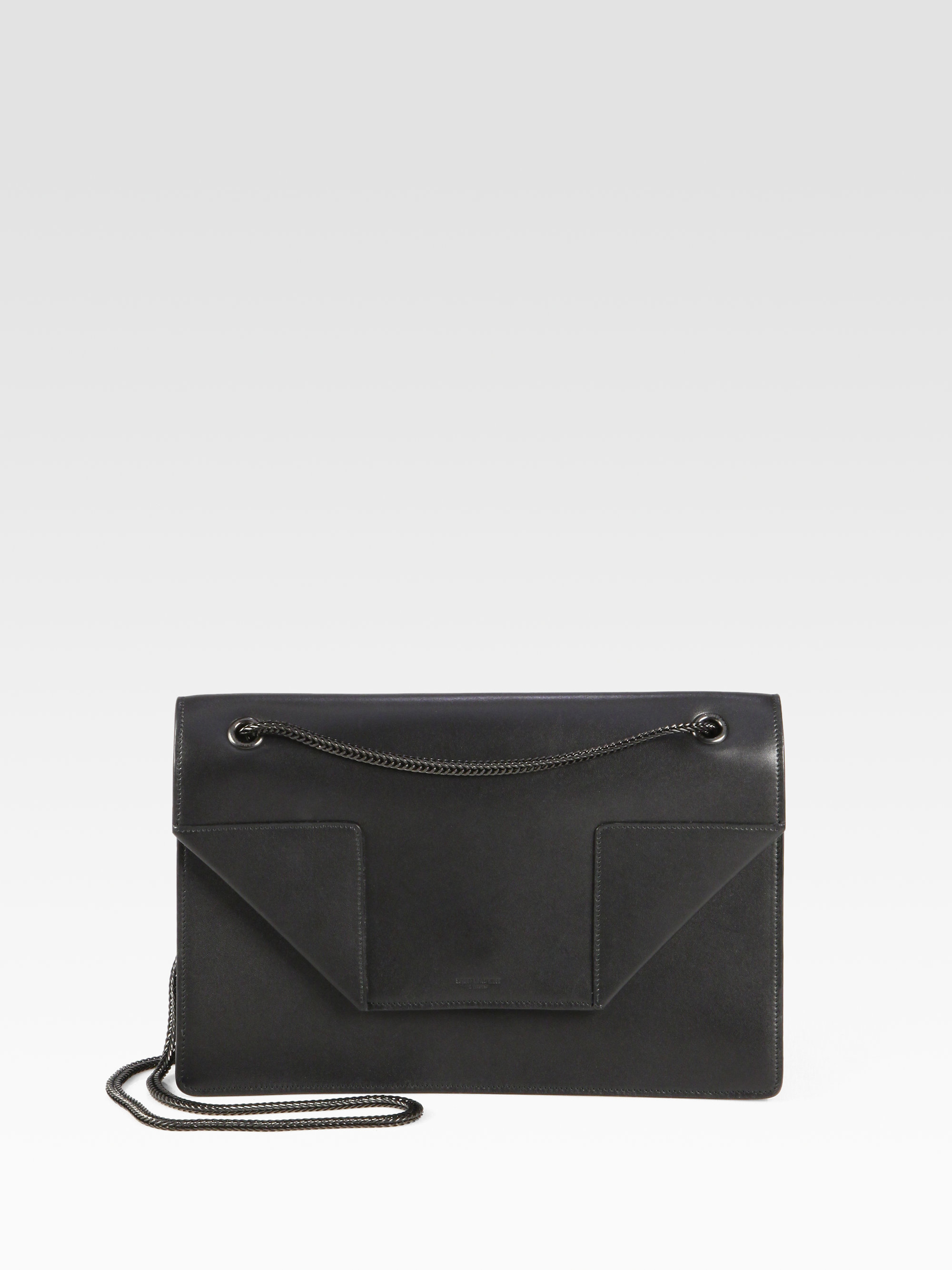 ysl bolsa double chain