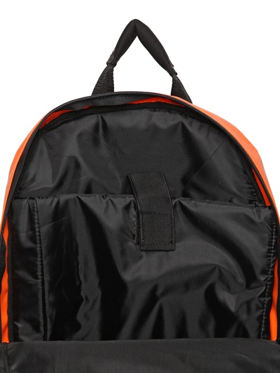 superdry orange backpack