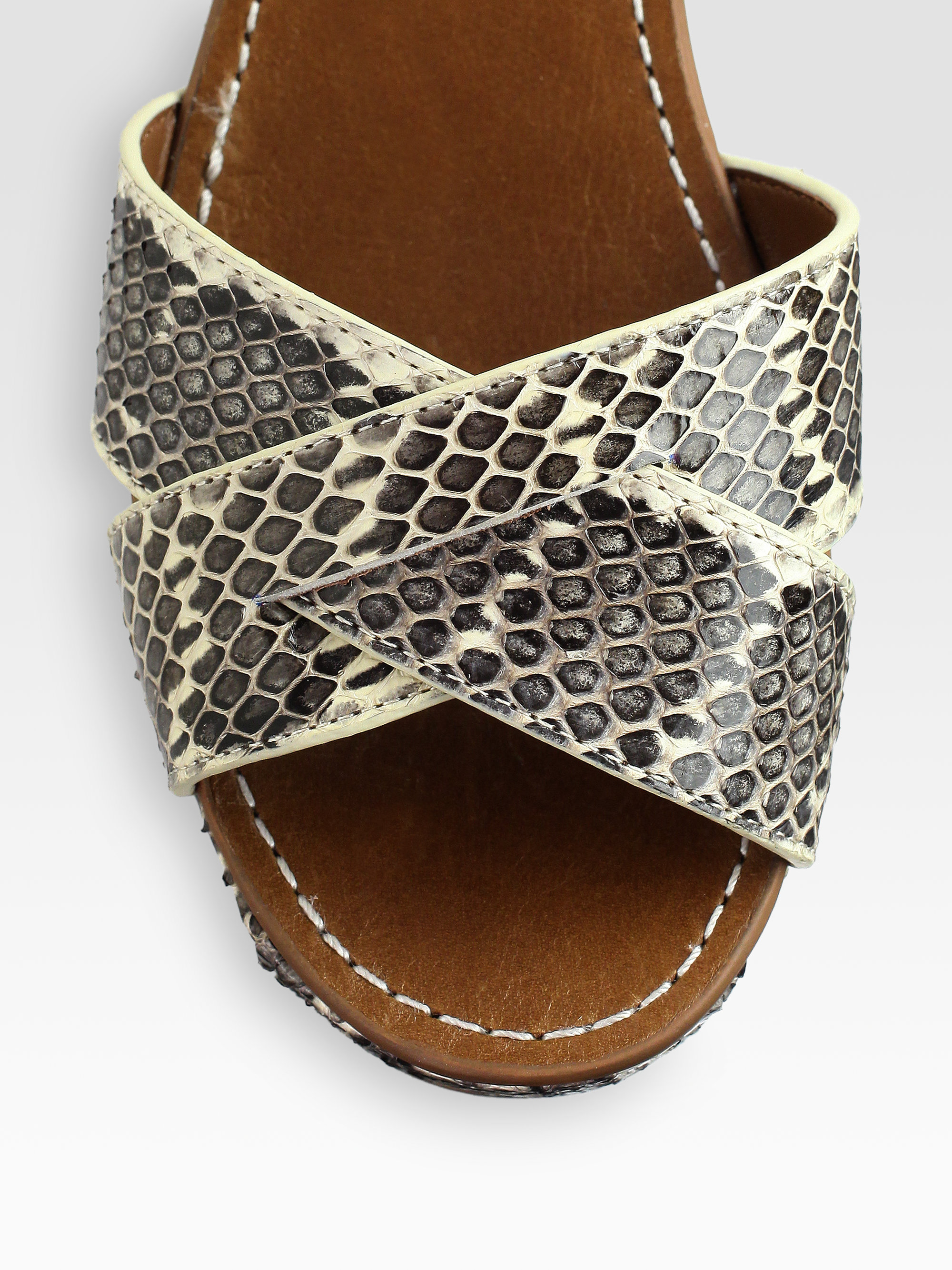 tory burch snakeskin booties