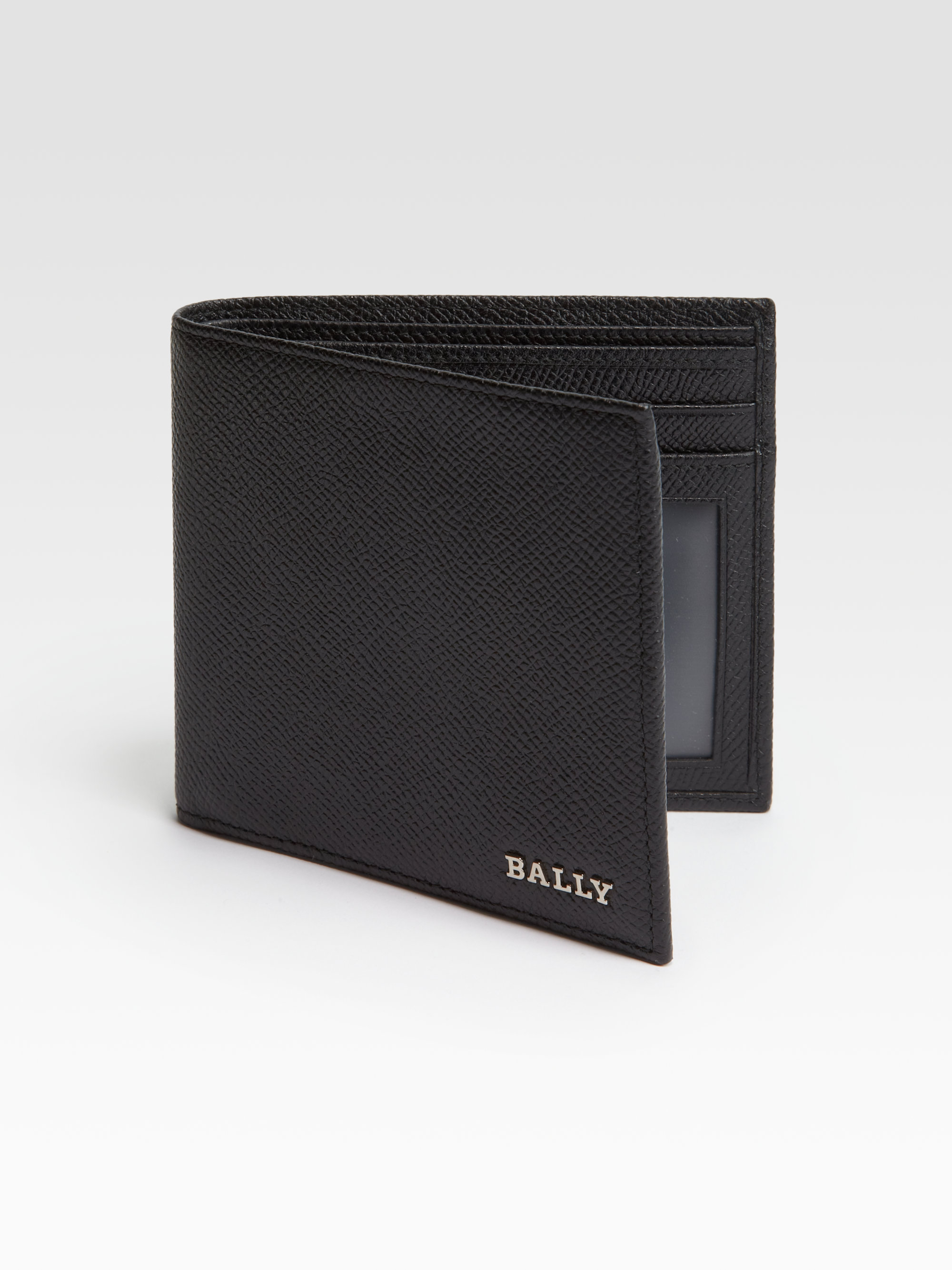 Lyst - Bally Leather Wallet in Black for Men