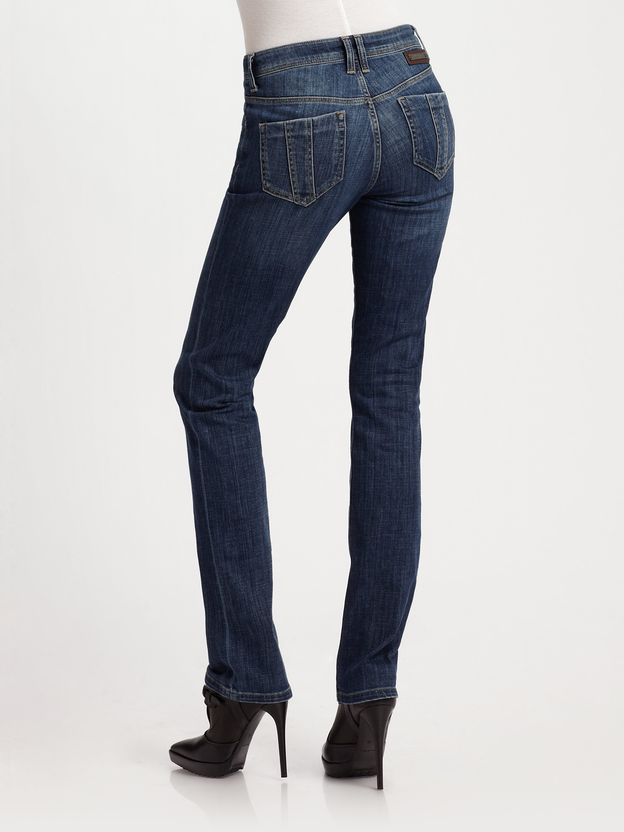 Burberry Brit Stretfield Denim Jeans in Denim Blue (Blue) - Lyst