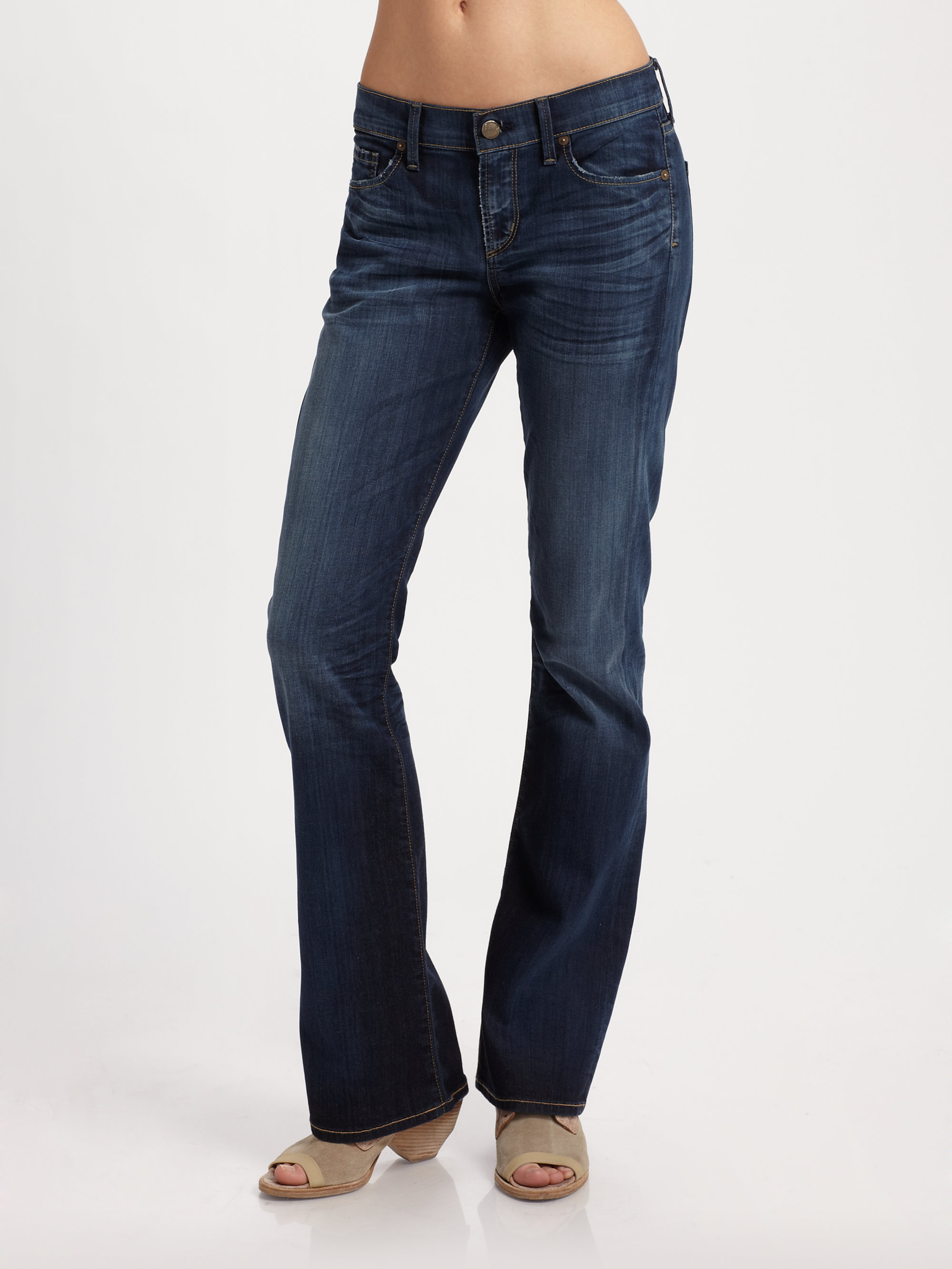 Citizens of Humanity Dita Petite Bootcut Jeans in Blue | Lyst