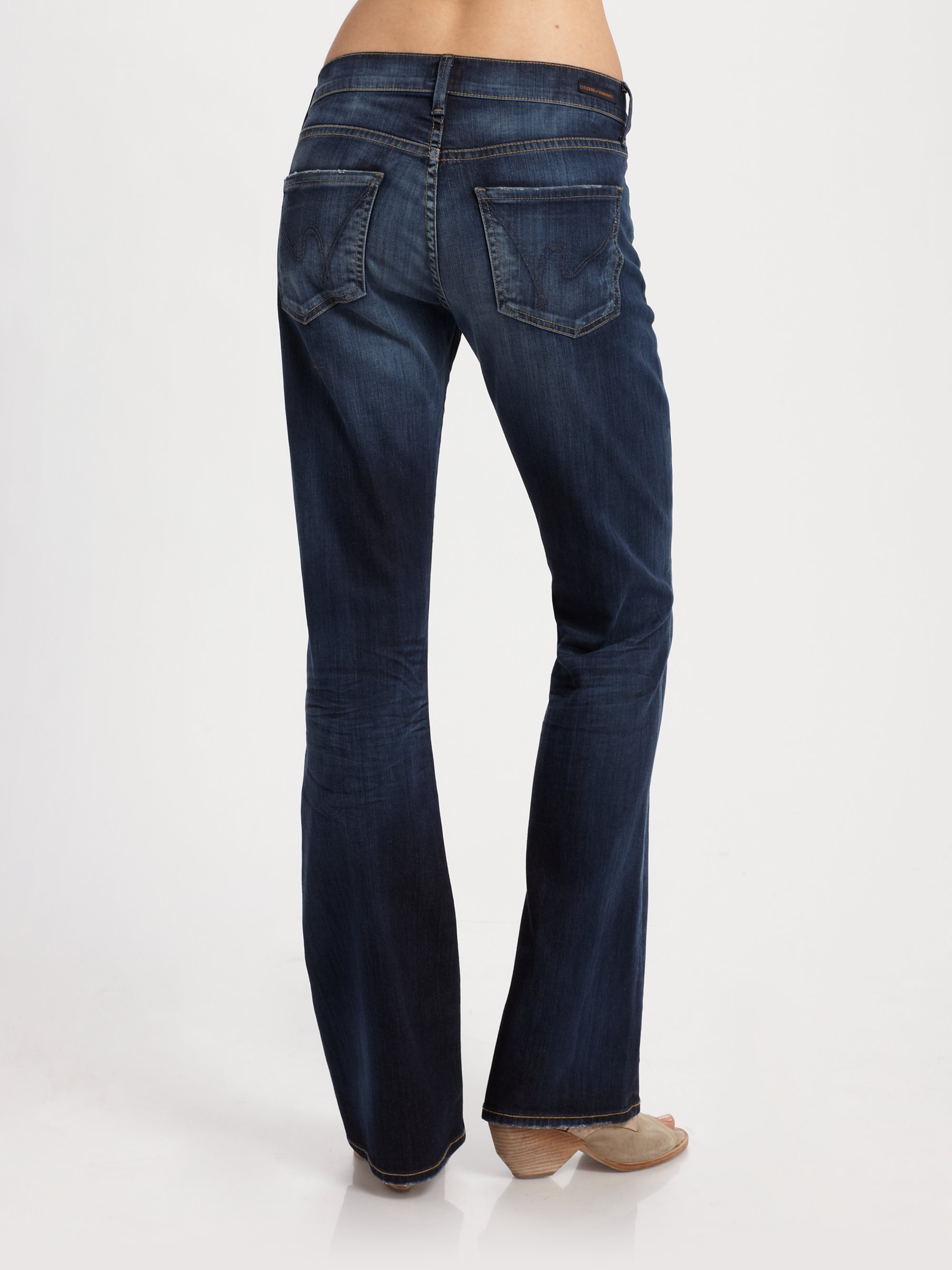 Citizens of Humanity Dita Petite Bootcut Jeans in Blue | Lyst