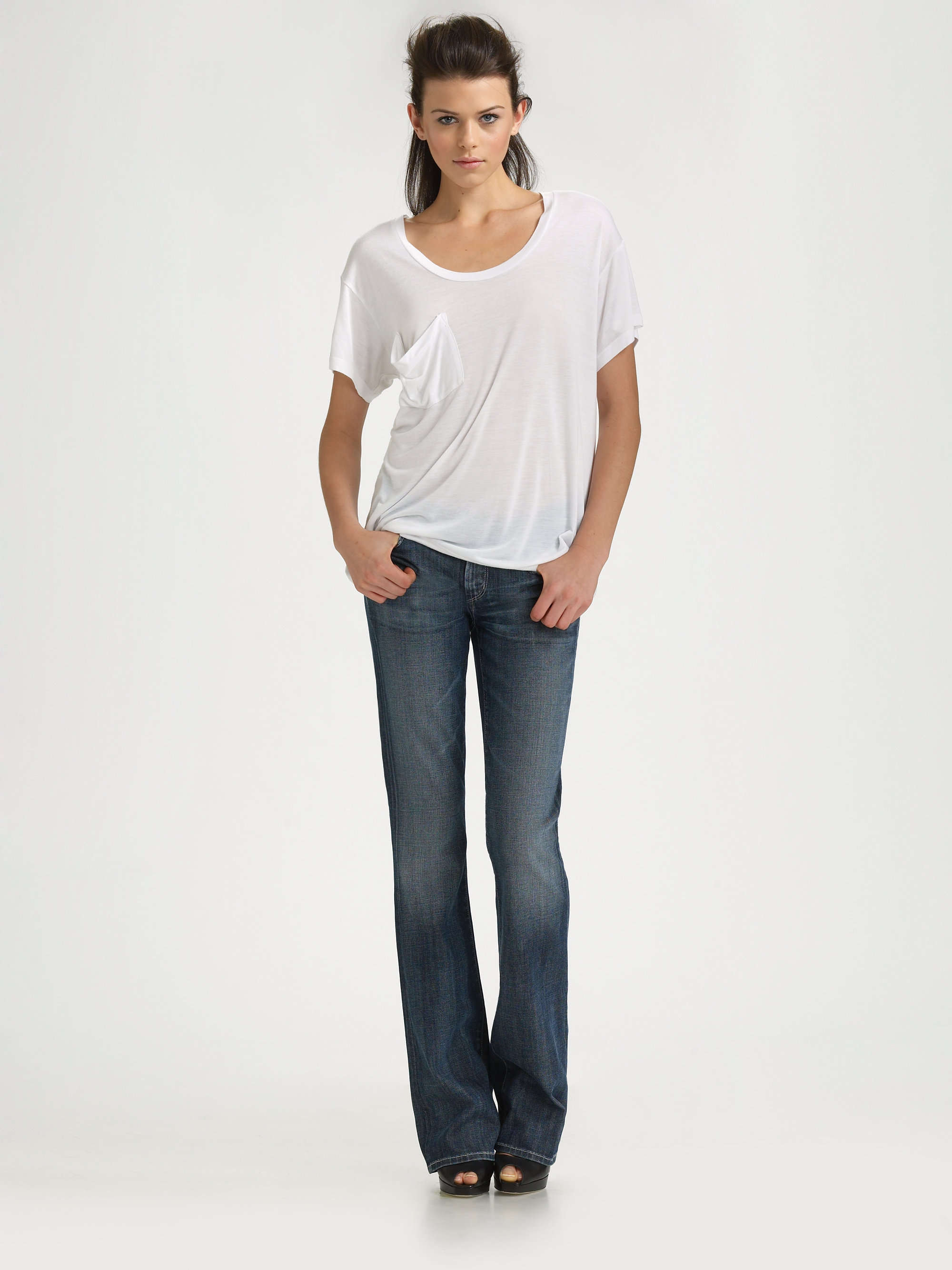 Citizens of Humanity Kelly Bootcut Jeans in Blue | Lyst