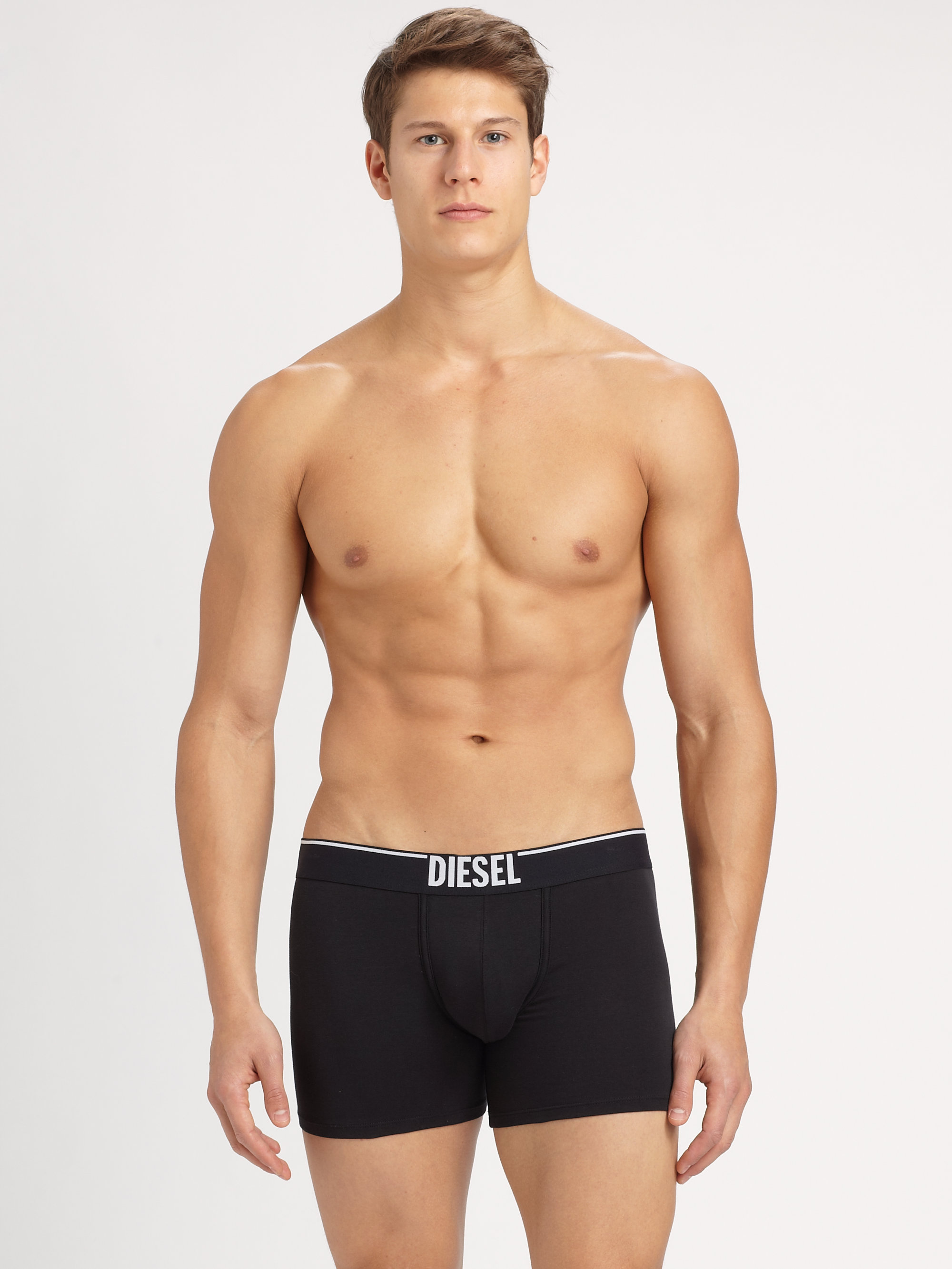 Lyst Diesel Boxer Briefs in Black for Men