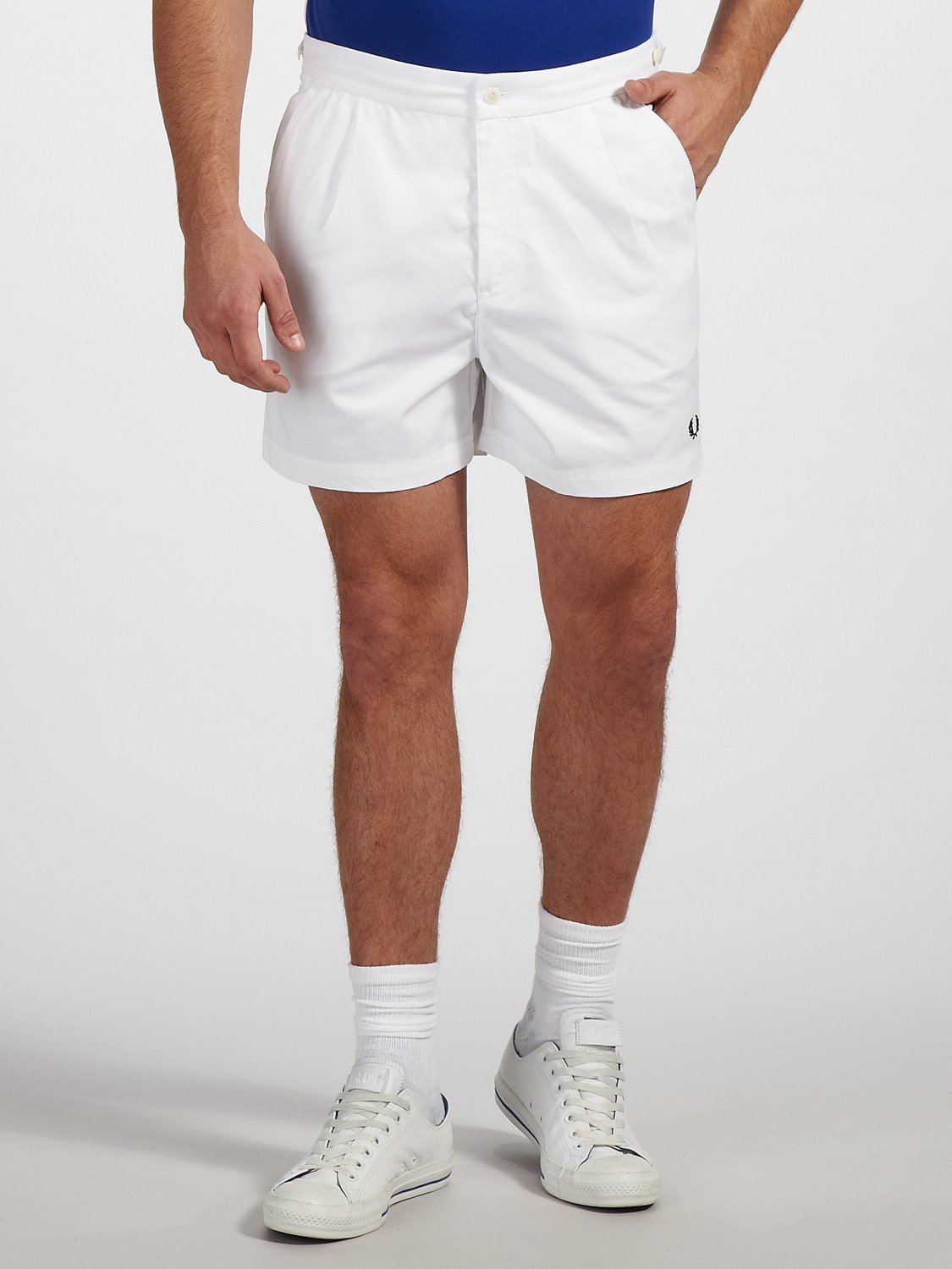 Fred Perry Tailored Tennis Shorts in White for Men | Lyst UK