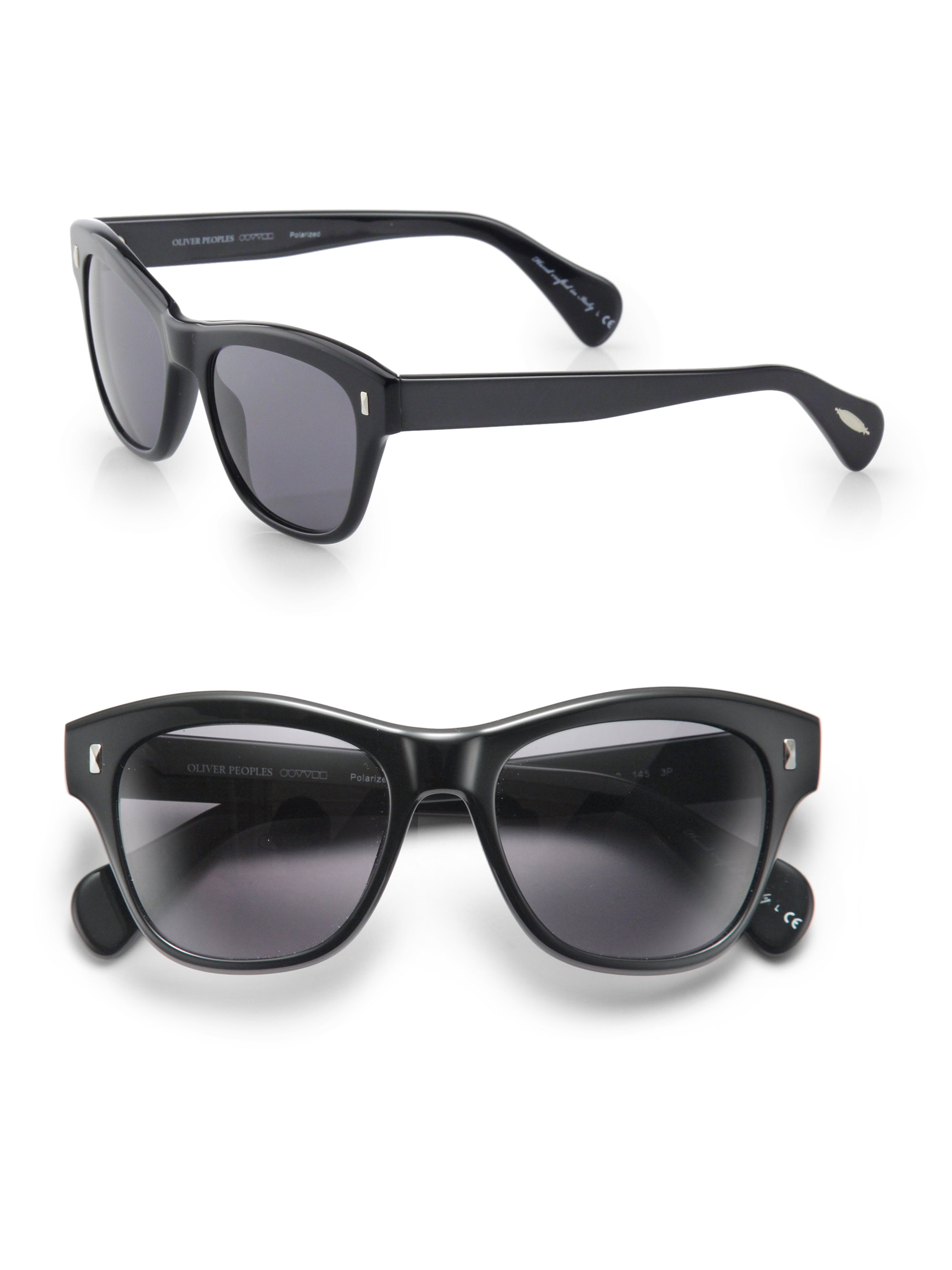 oliver peoples black sunglasses