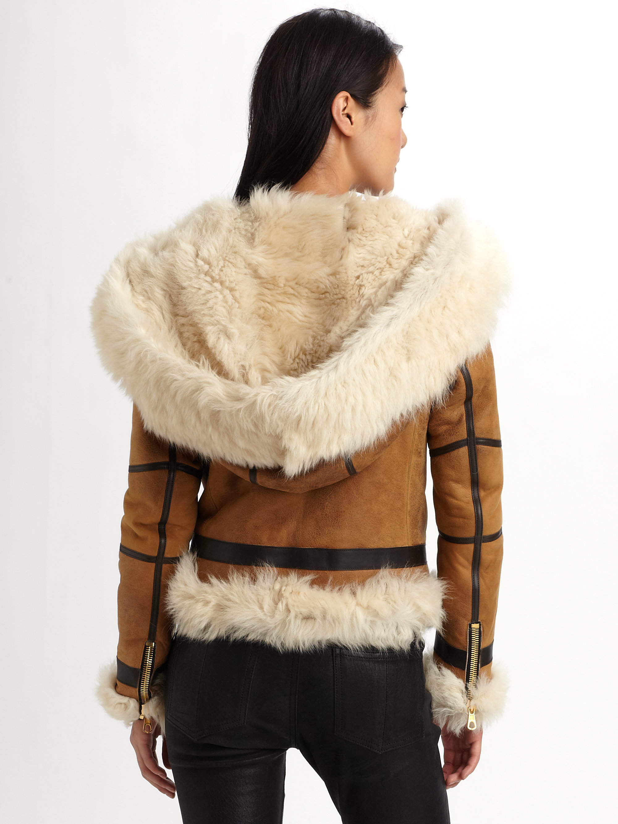 rag and bone shearling coat