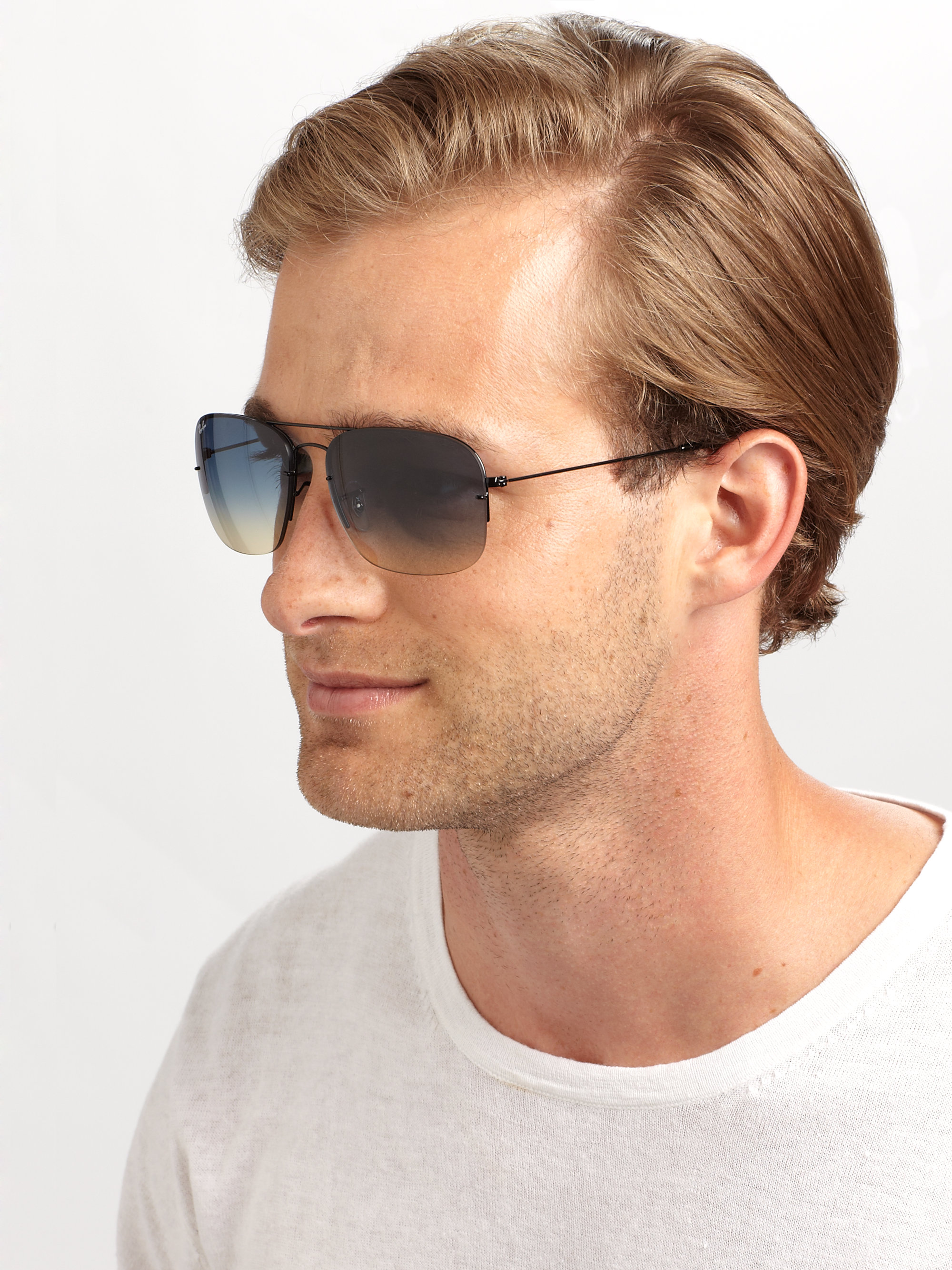 ray ban mens sunglasses square