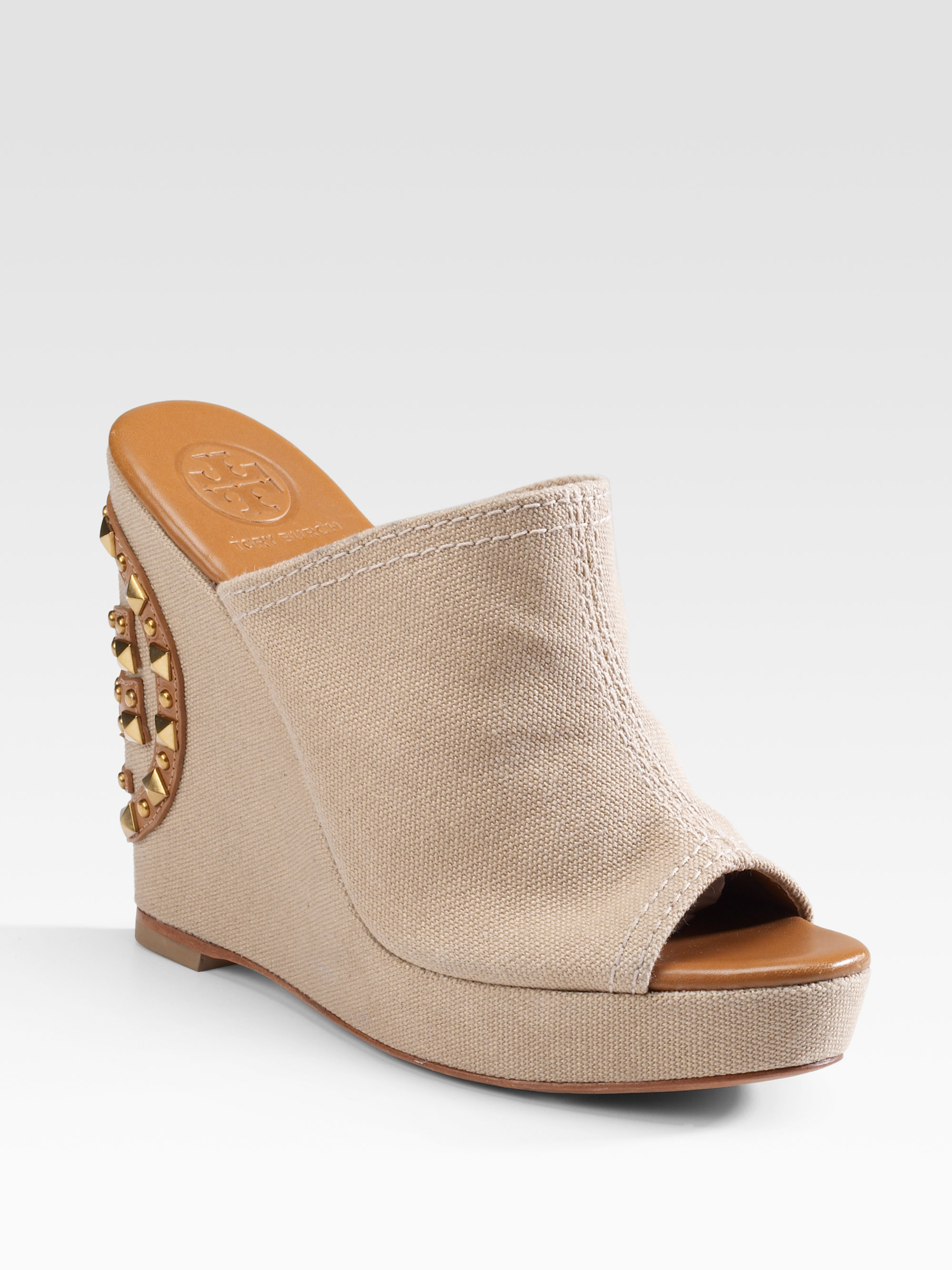 tory burch wedge flats