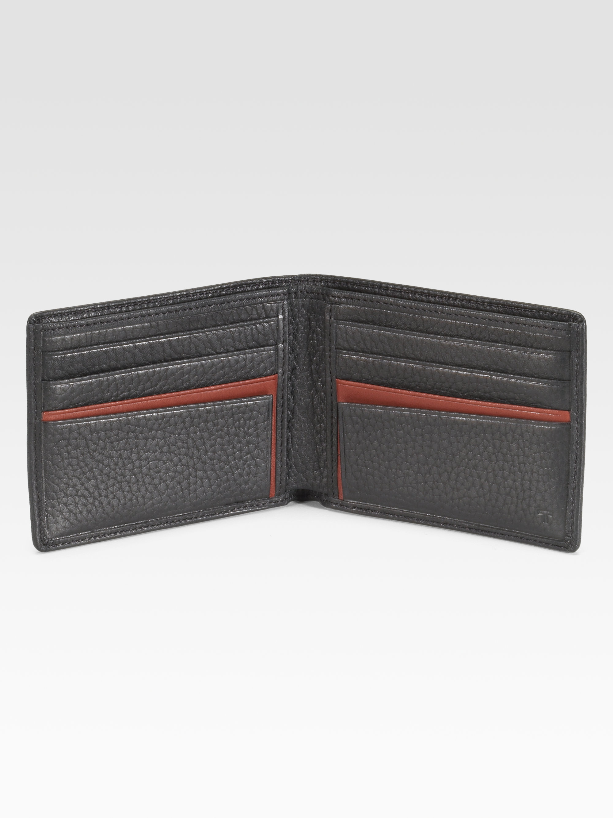 Tumi Apex Leather Wallet in Black for Men Lyst