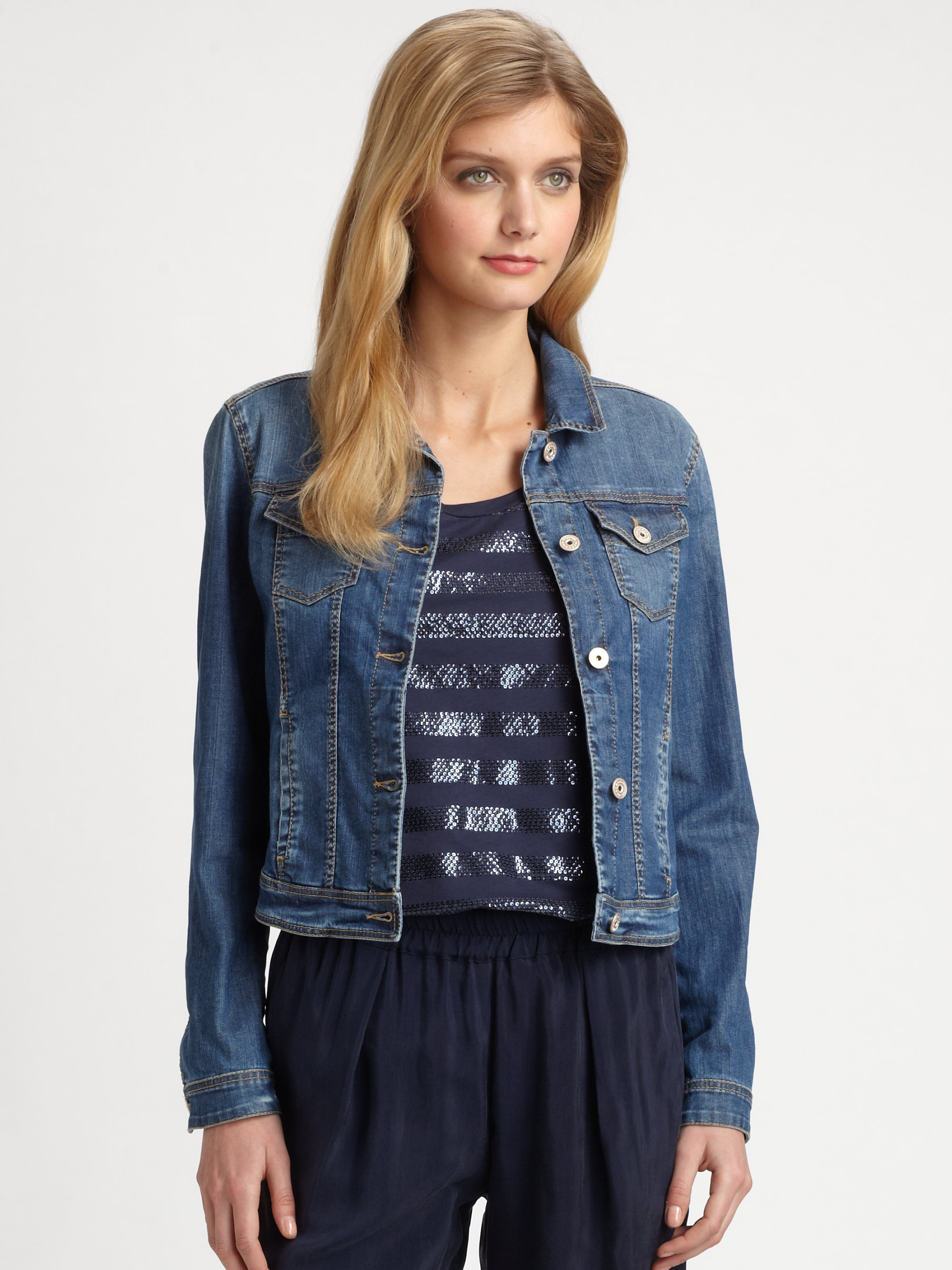 max mara denim jacket