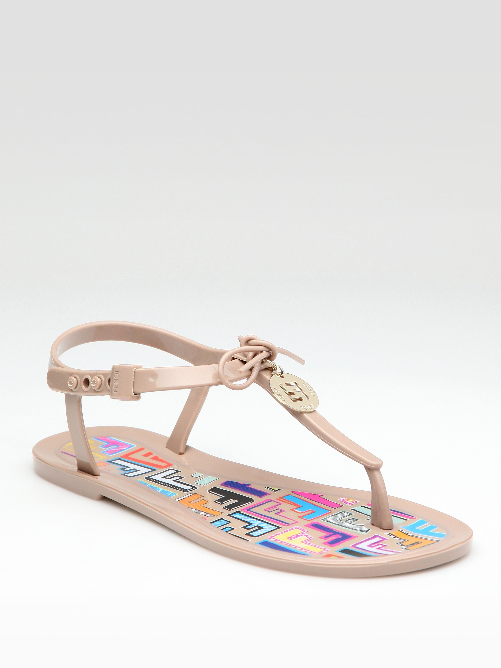 fendi jelly sandals