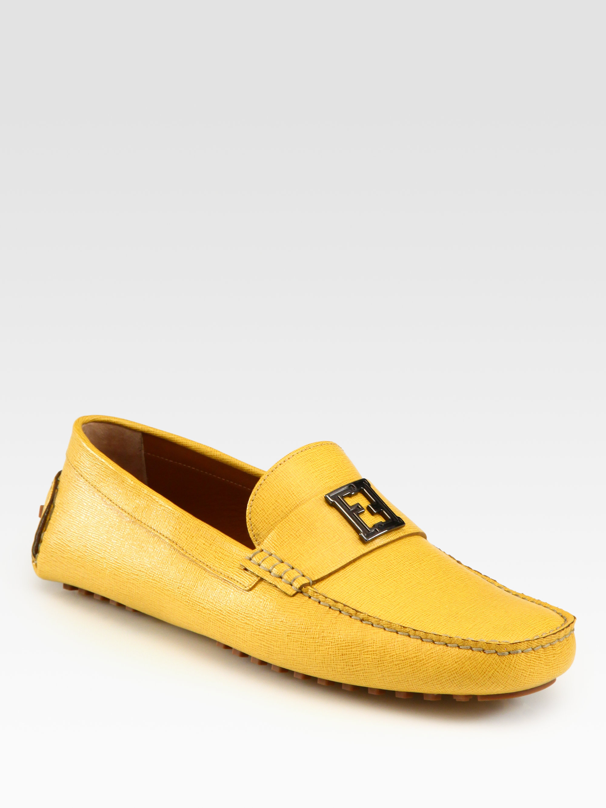 yellow moccasins